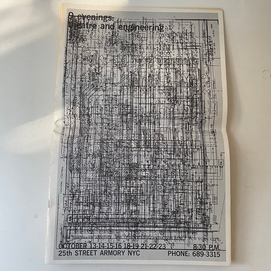 9 Evenings: Theatre & Engineering Program, 1966 [John Cage, Rauschenberg]