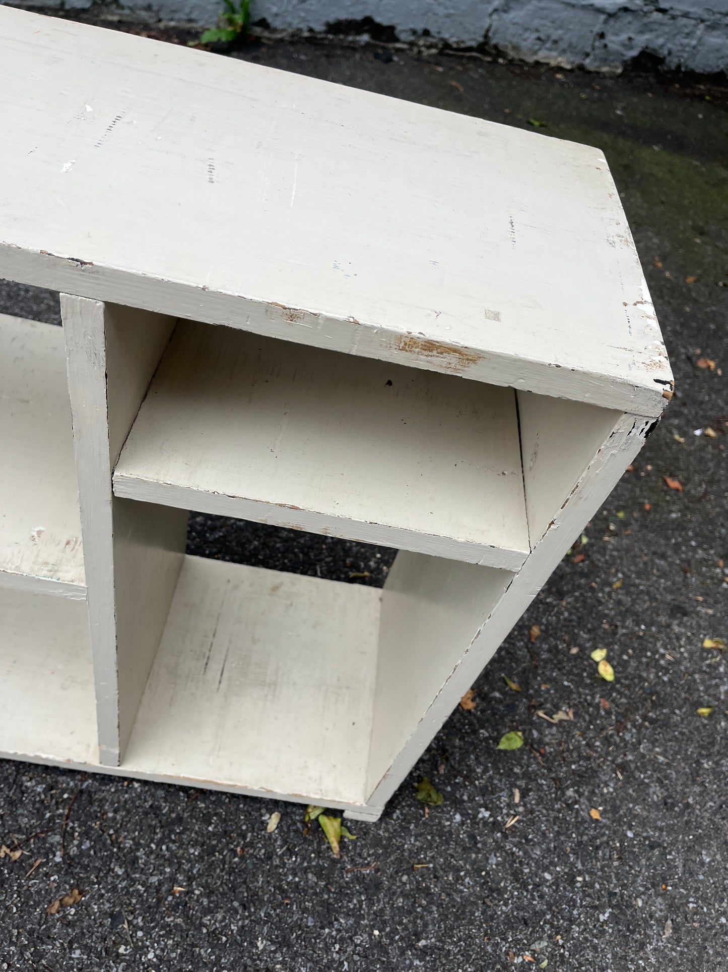 Eggshell Plywood Shelf, 1970s (NYC Only)