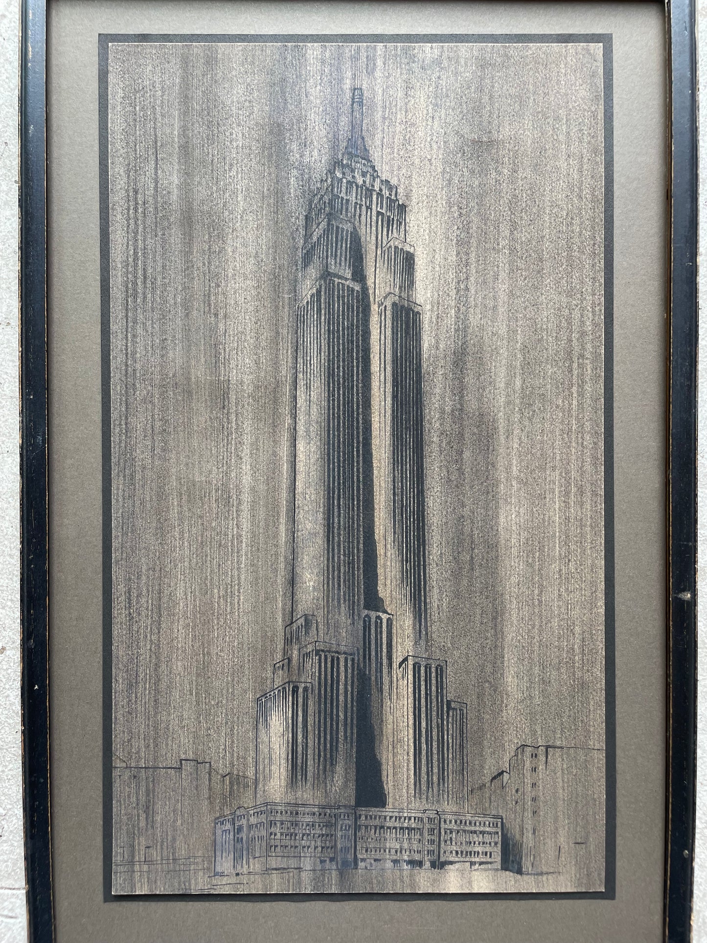 Empire State Building Drawing, 1930s