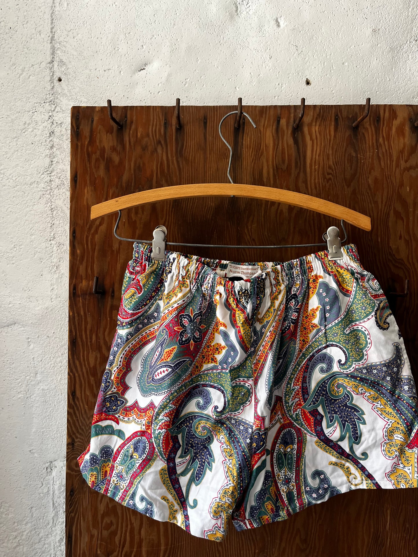 Paisley Swim Trunks, 28W , 1960s