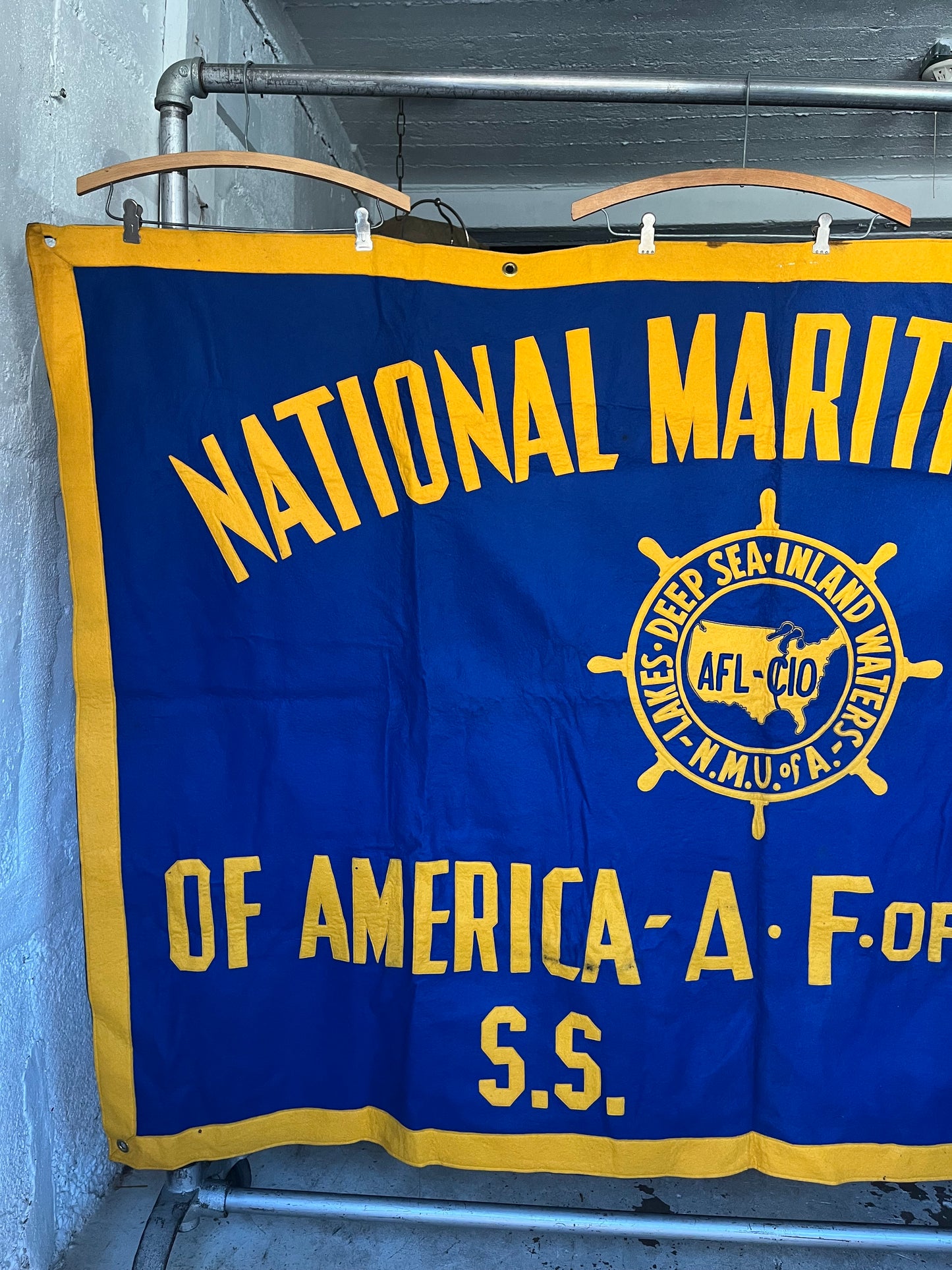 National Maritime Union Banner, 1950