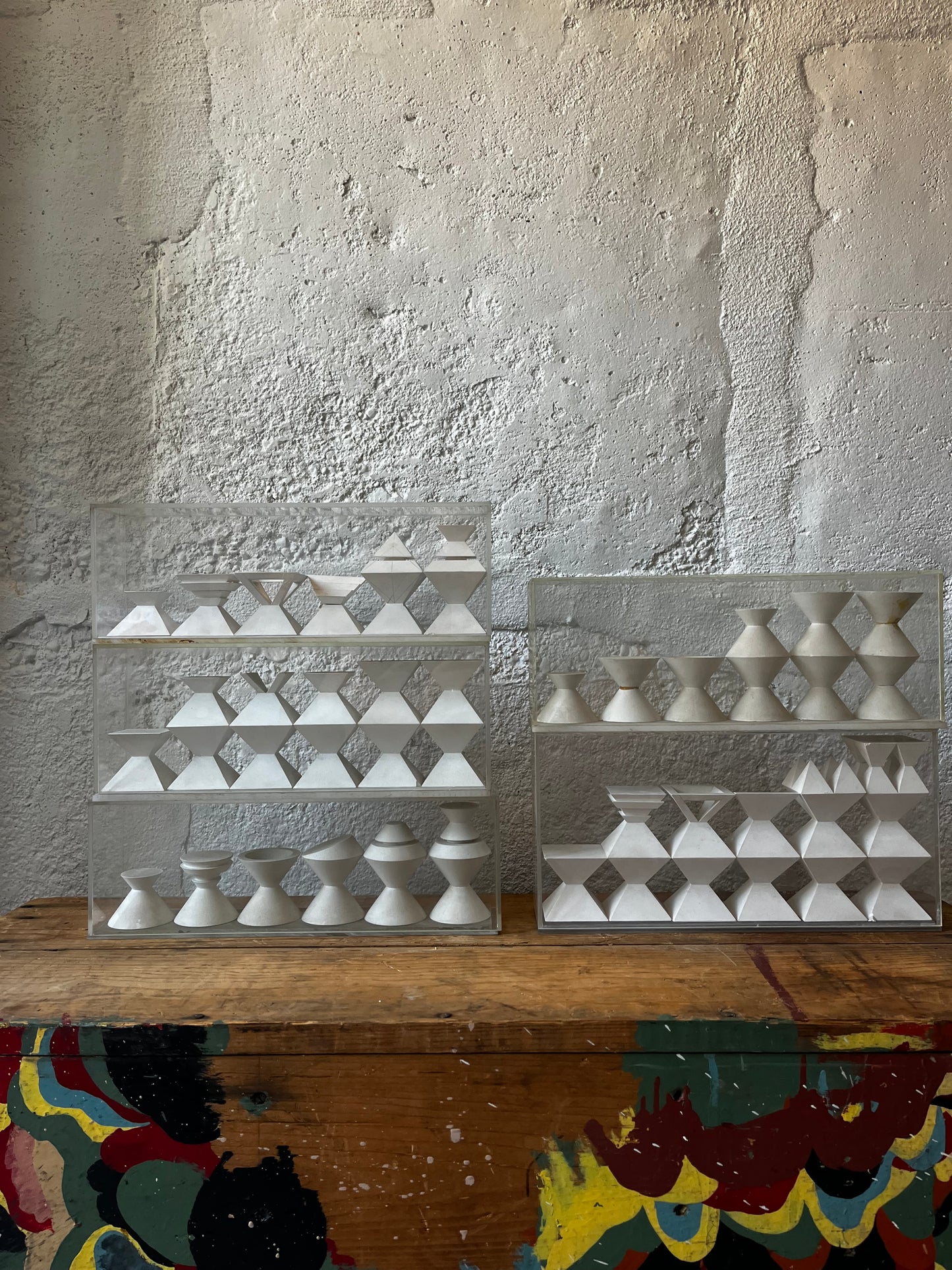 Sculptural Chess Prototypes, Jose P. Balboza, 1970/80 (NYC Only, No Shipping)