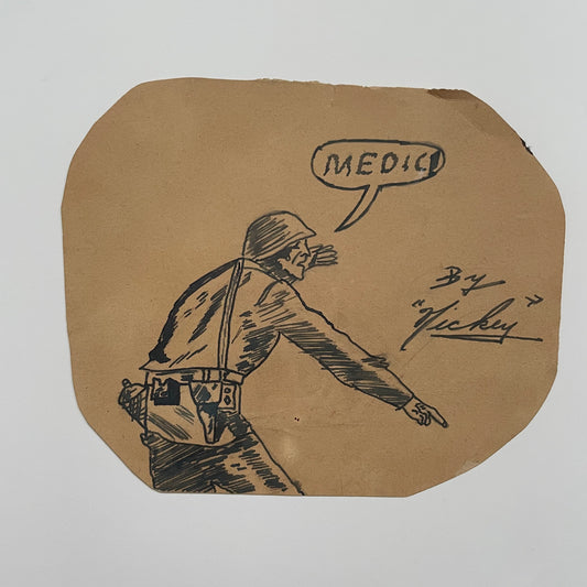 “Medic!”, Nicky, 1940s