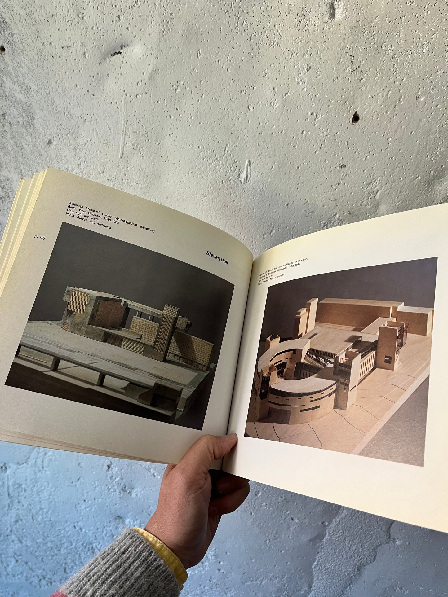 New York Architects No. 3, 1990 [Steven Holl, Richard Meier)