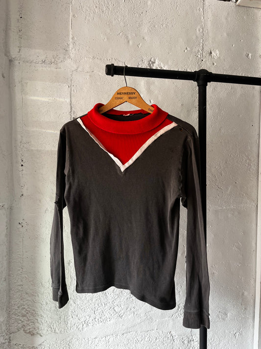 Cotton Pullover #3, Sz Sm, 1960s