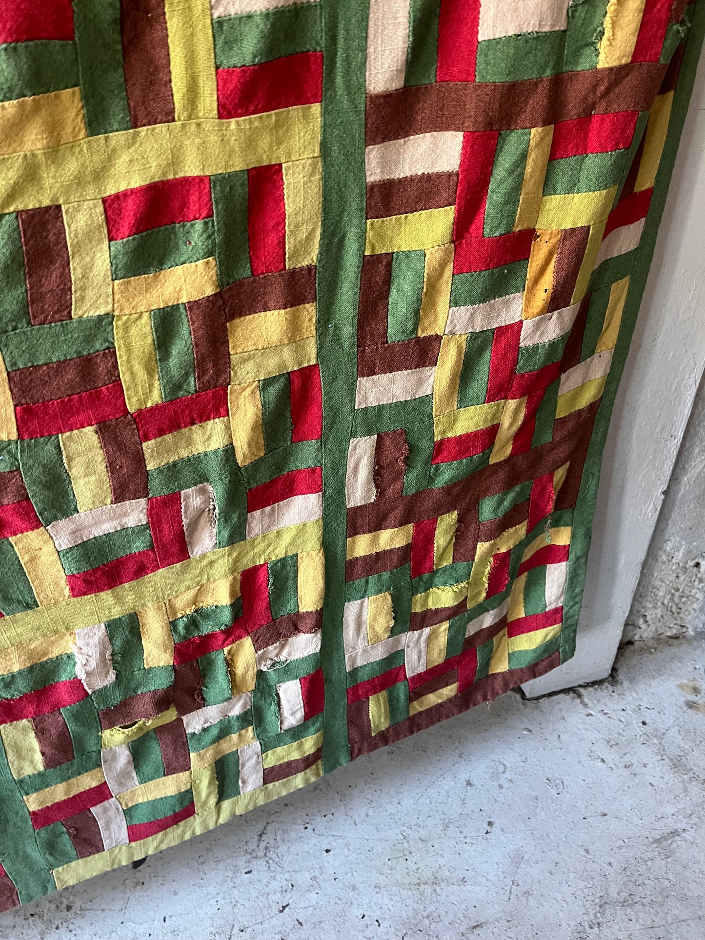 Free Form Quilt, 1940s