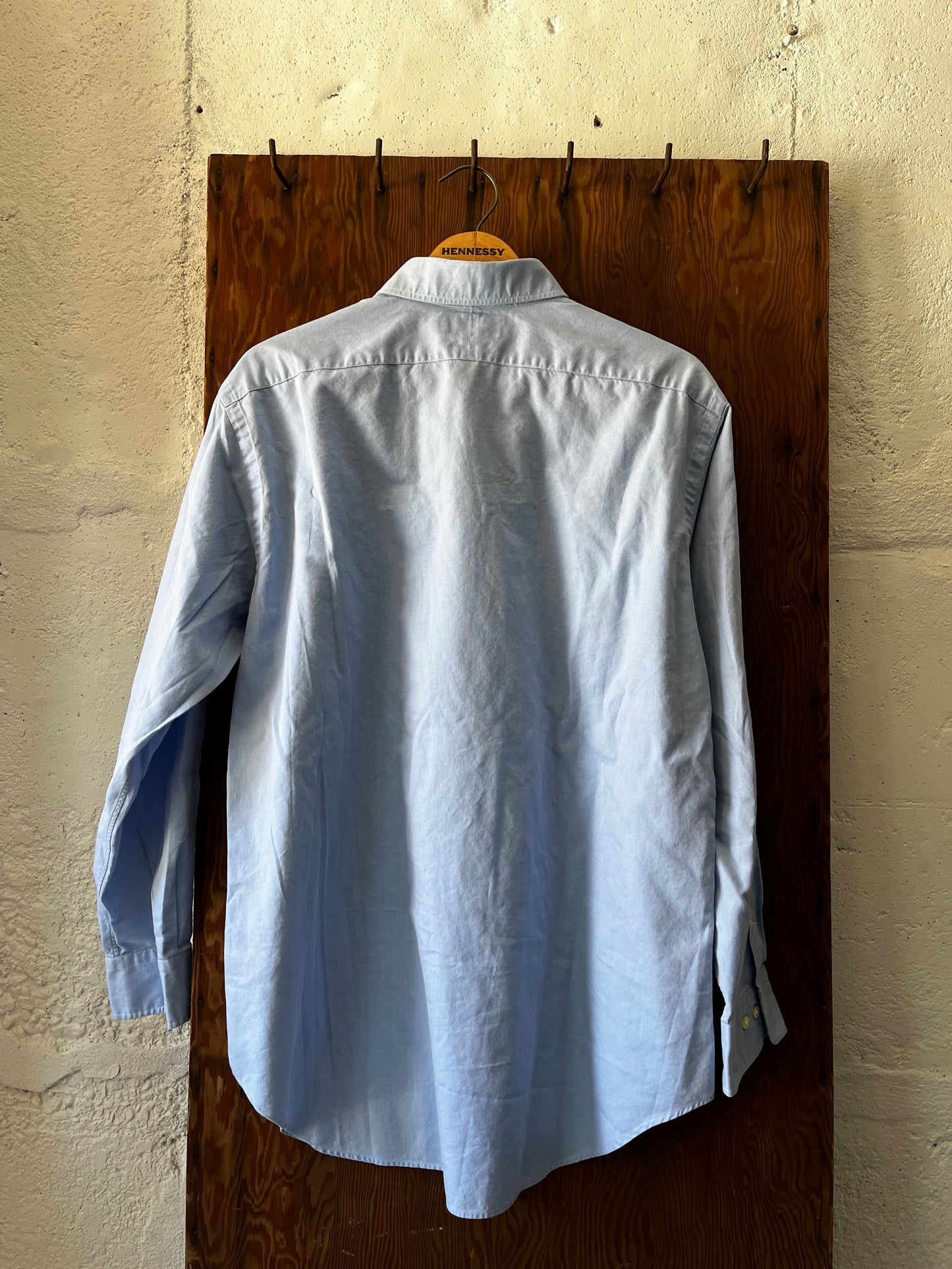 Polo Blue Twill, Sz L/XL, 1990s