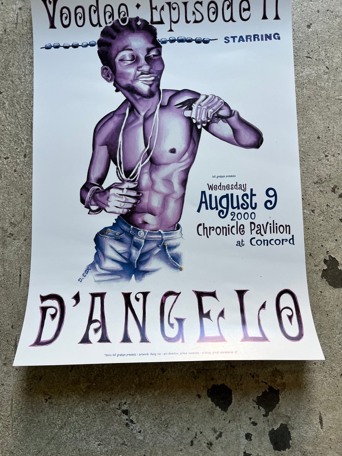 D’Angelo Poster, 2000