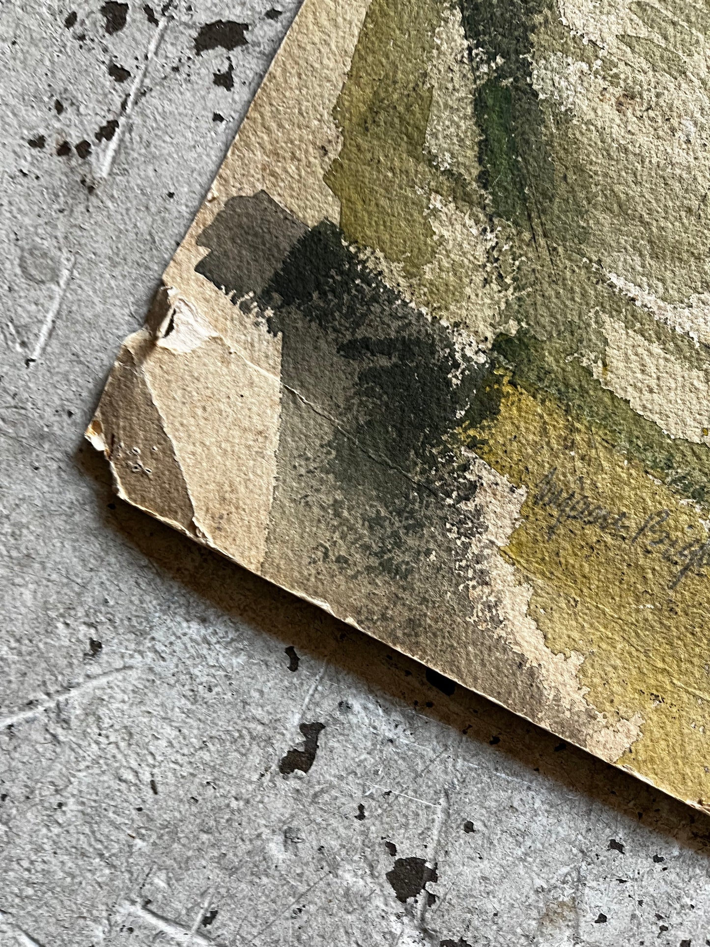 Still Life With Artichokes and Pear, 1950s