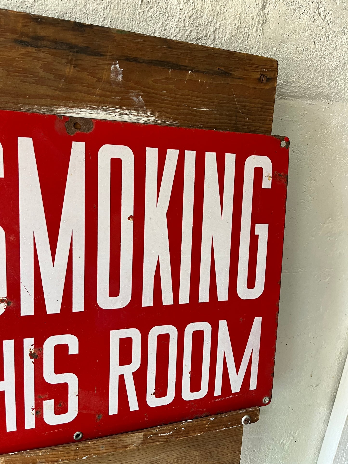 No Smoking Sign, 1940s