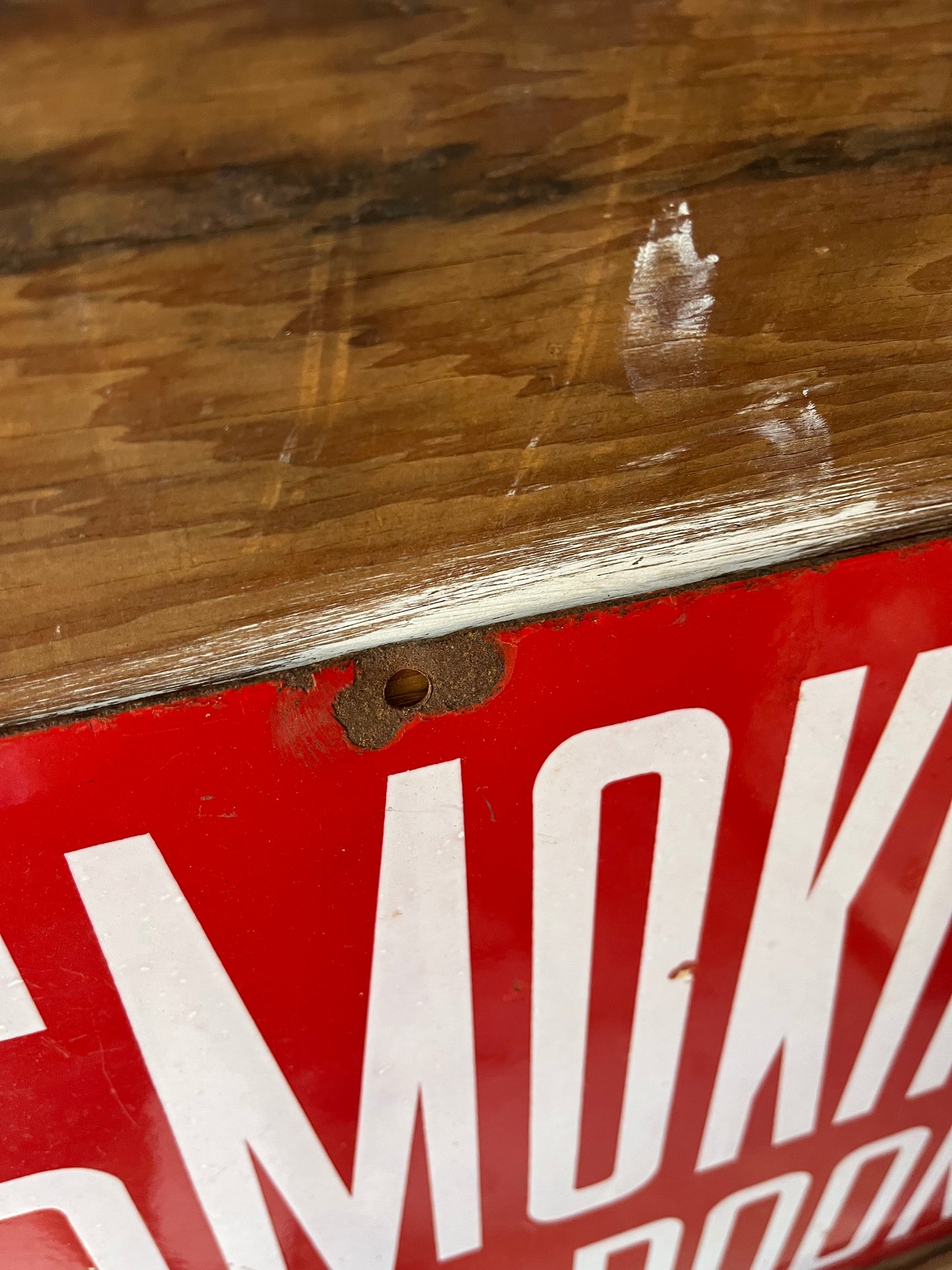 No Smoking Sign, 1940s