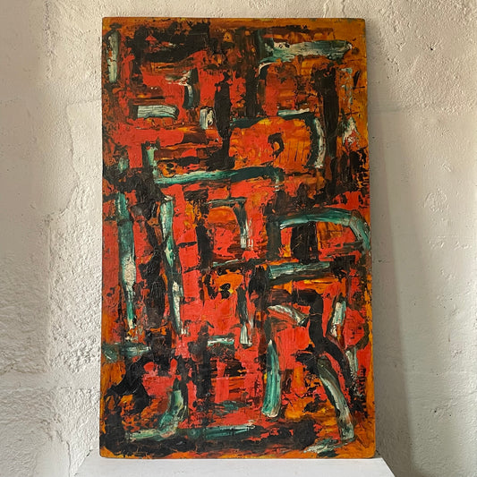 Orange Abstract, 1960s