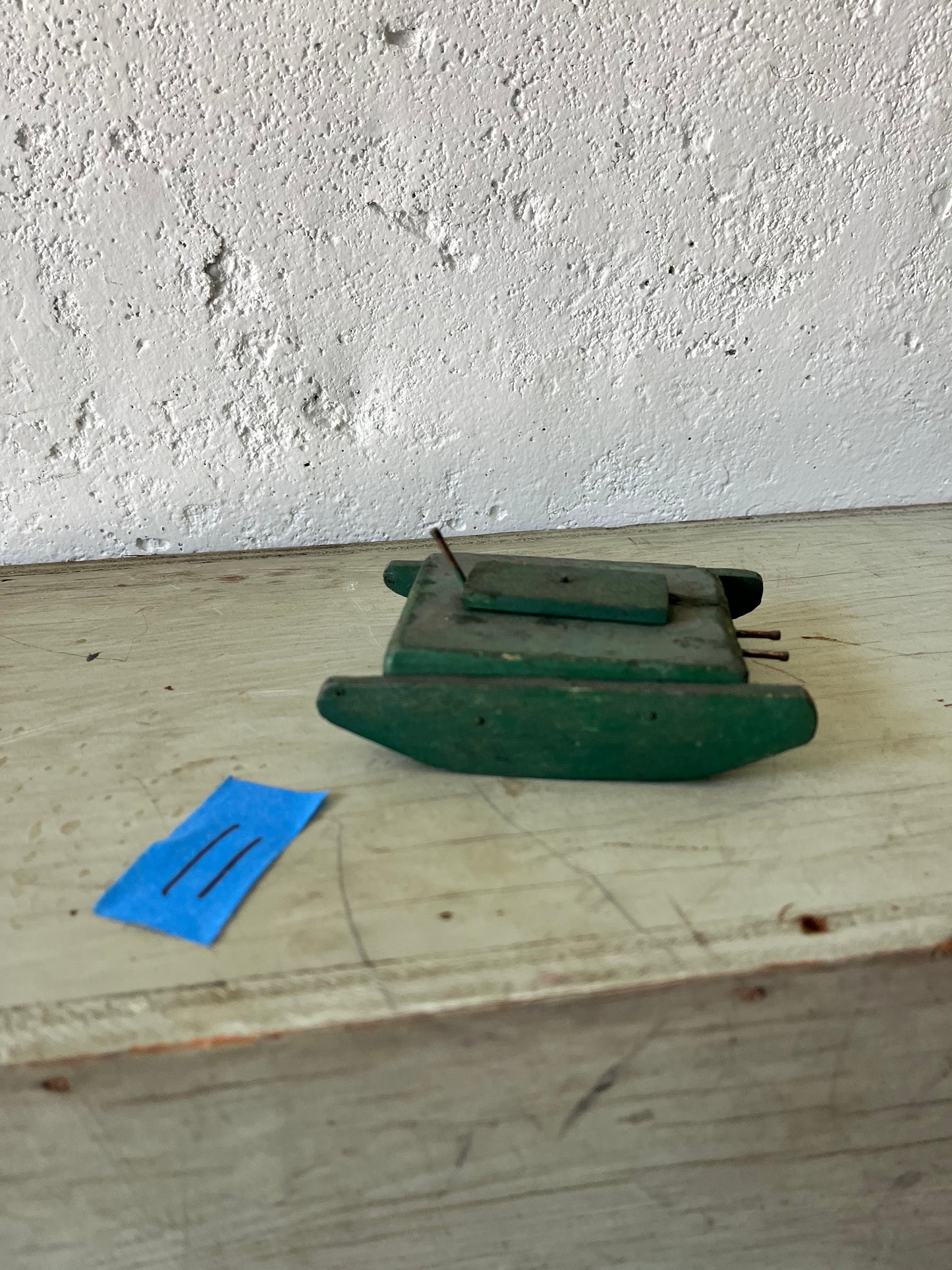 Homemade Tank Toys, 1940s