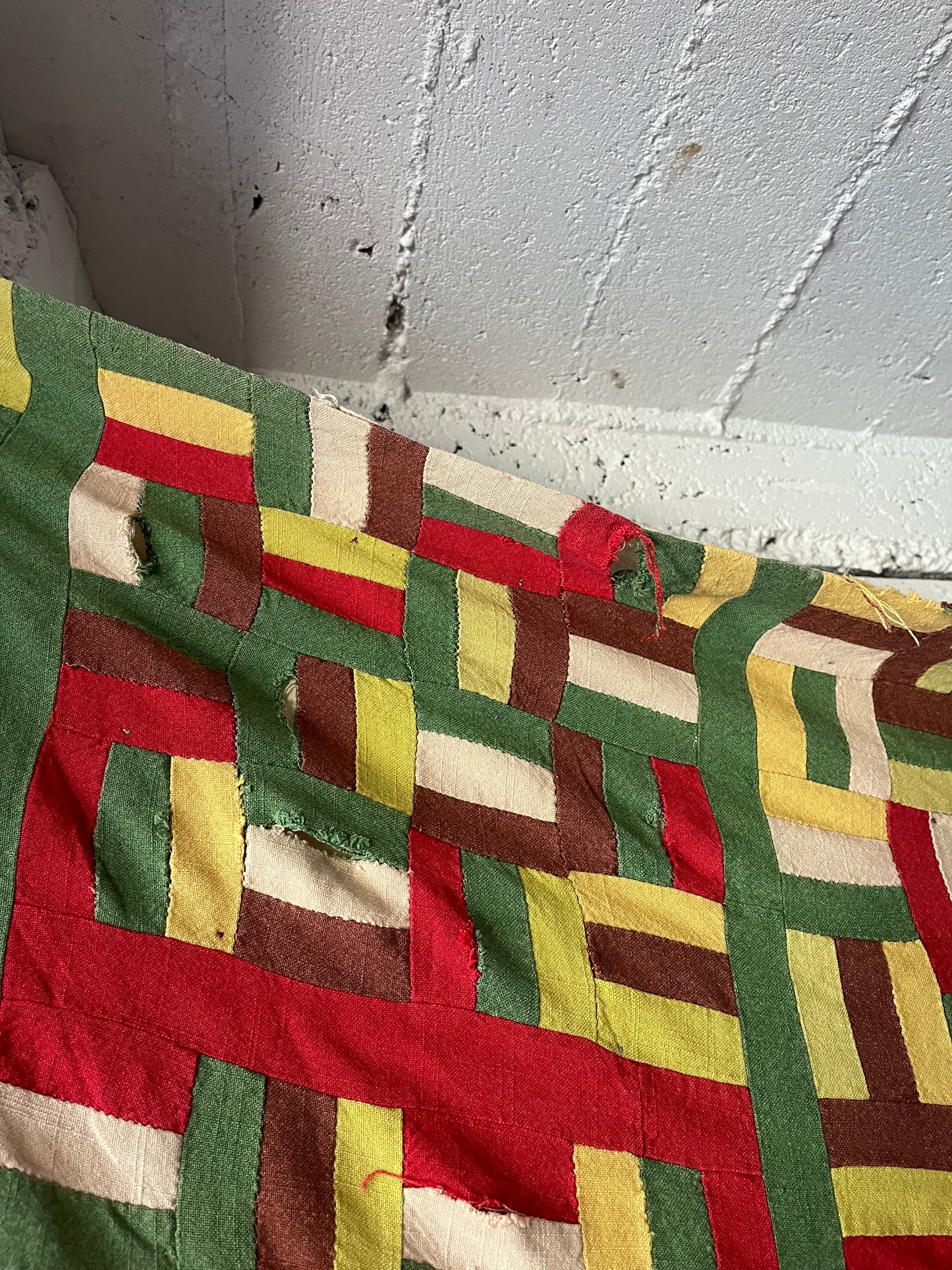 Free Form Quilt, 1940s