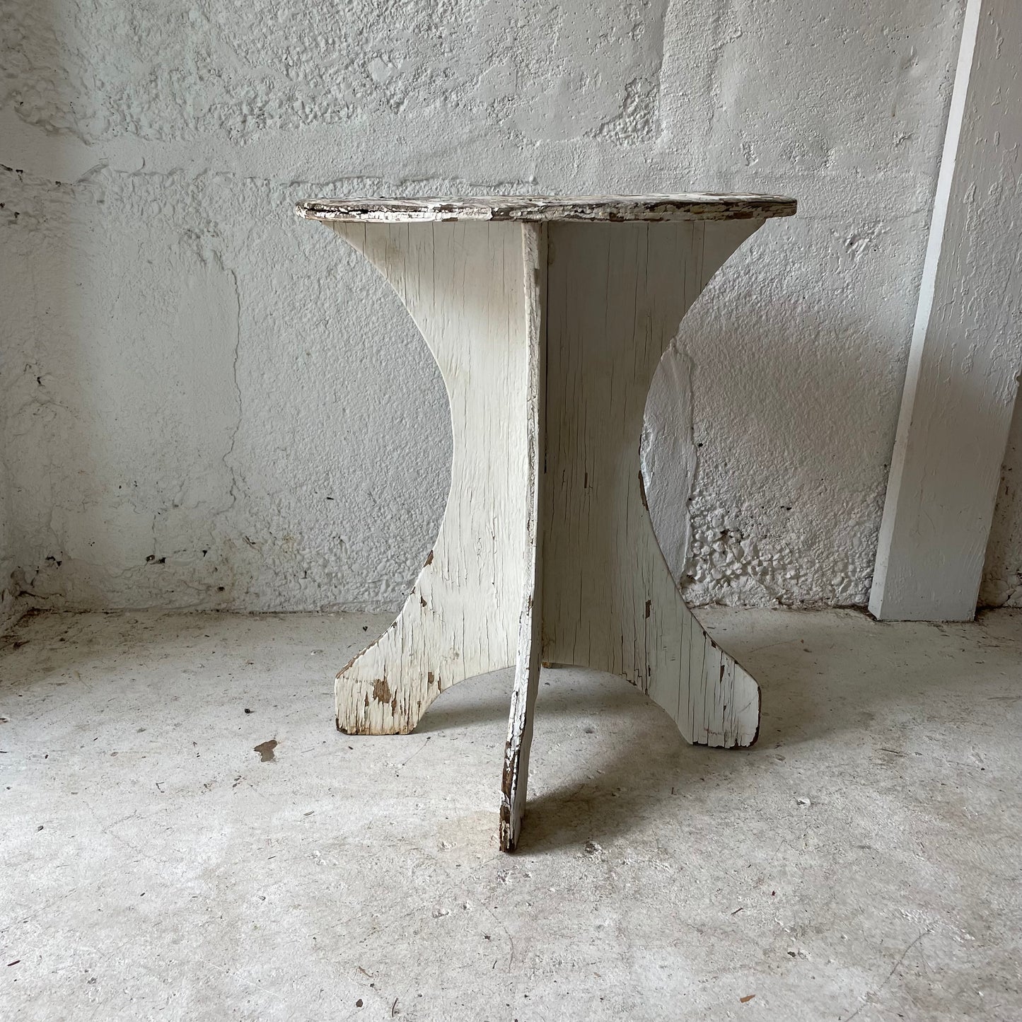 Modernist Plywood Side Table, 1950s