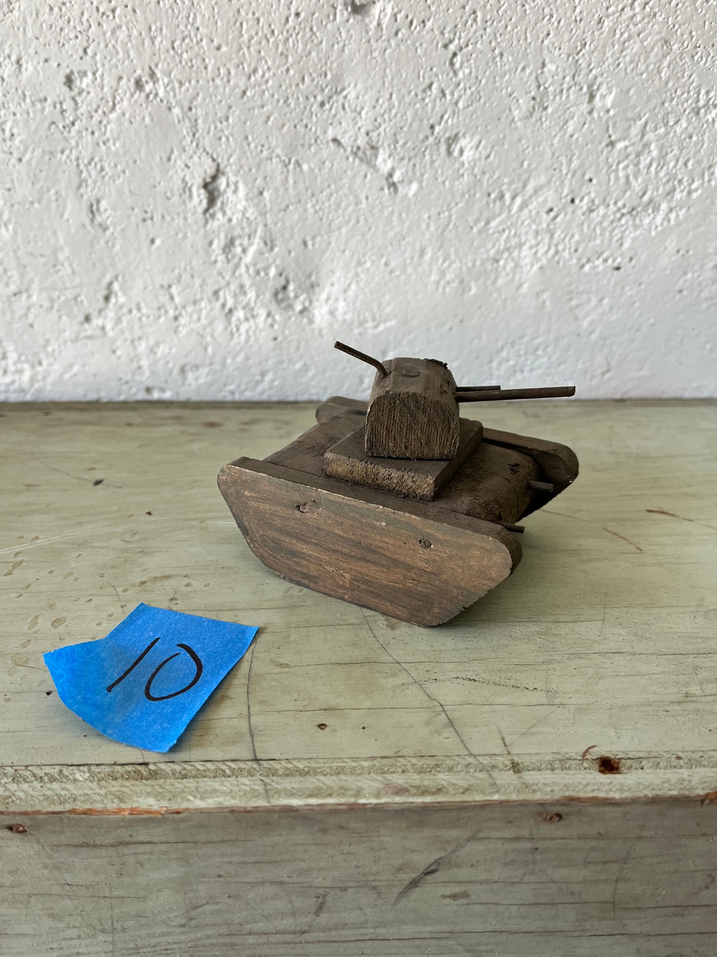 Homemade Tank Toys, 1940s