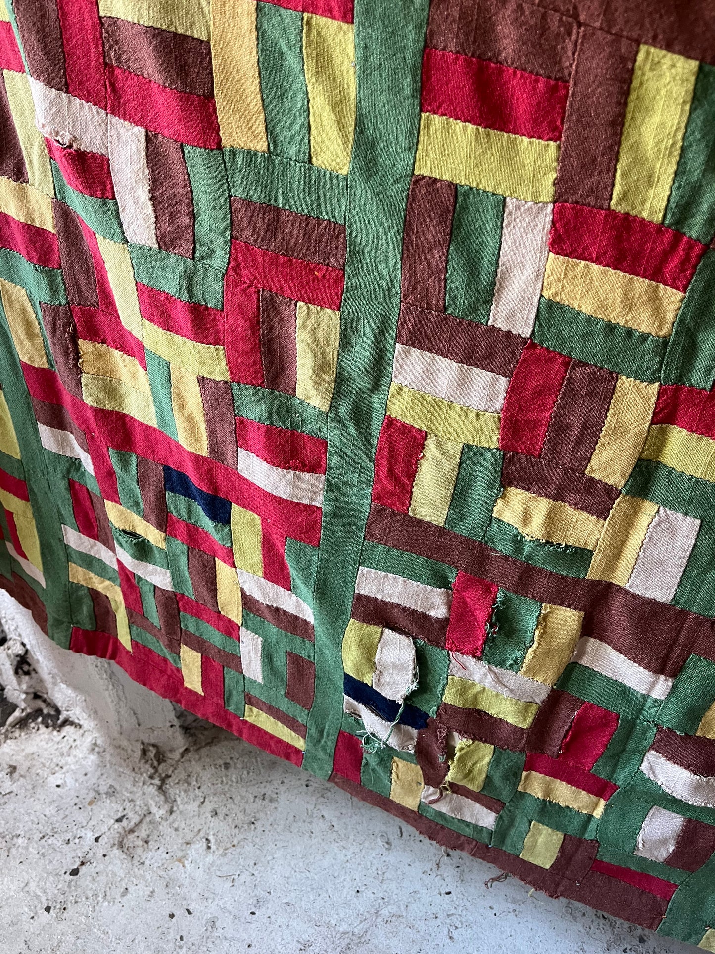 Free Form Quilt, 1940s