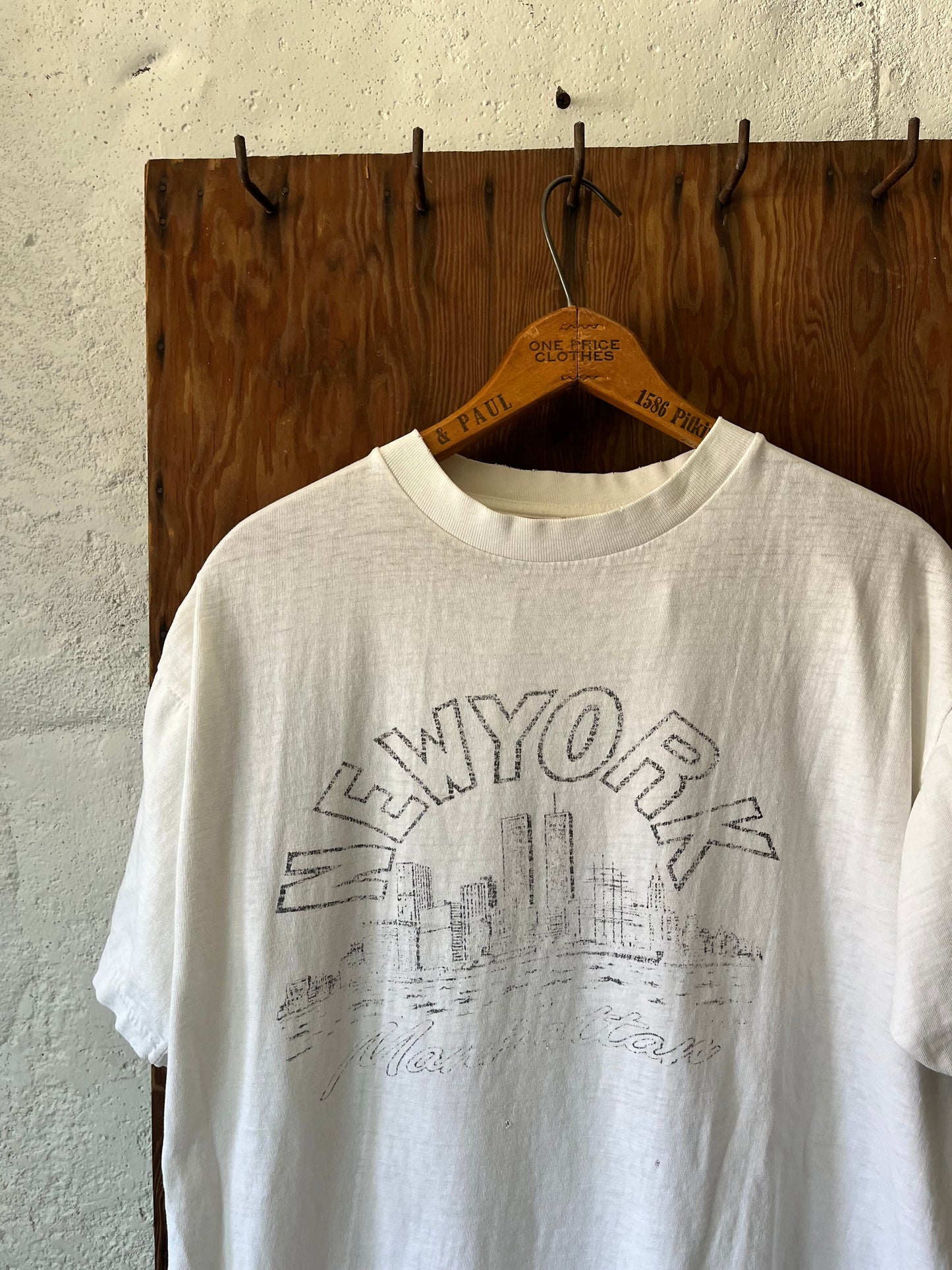 New York Souvenir Shirt, Sz L, 1990s