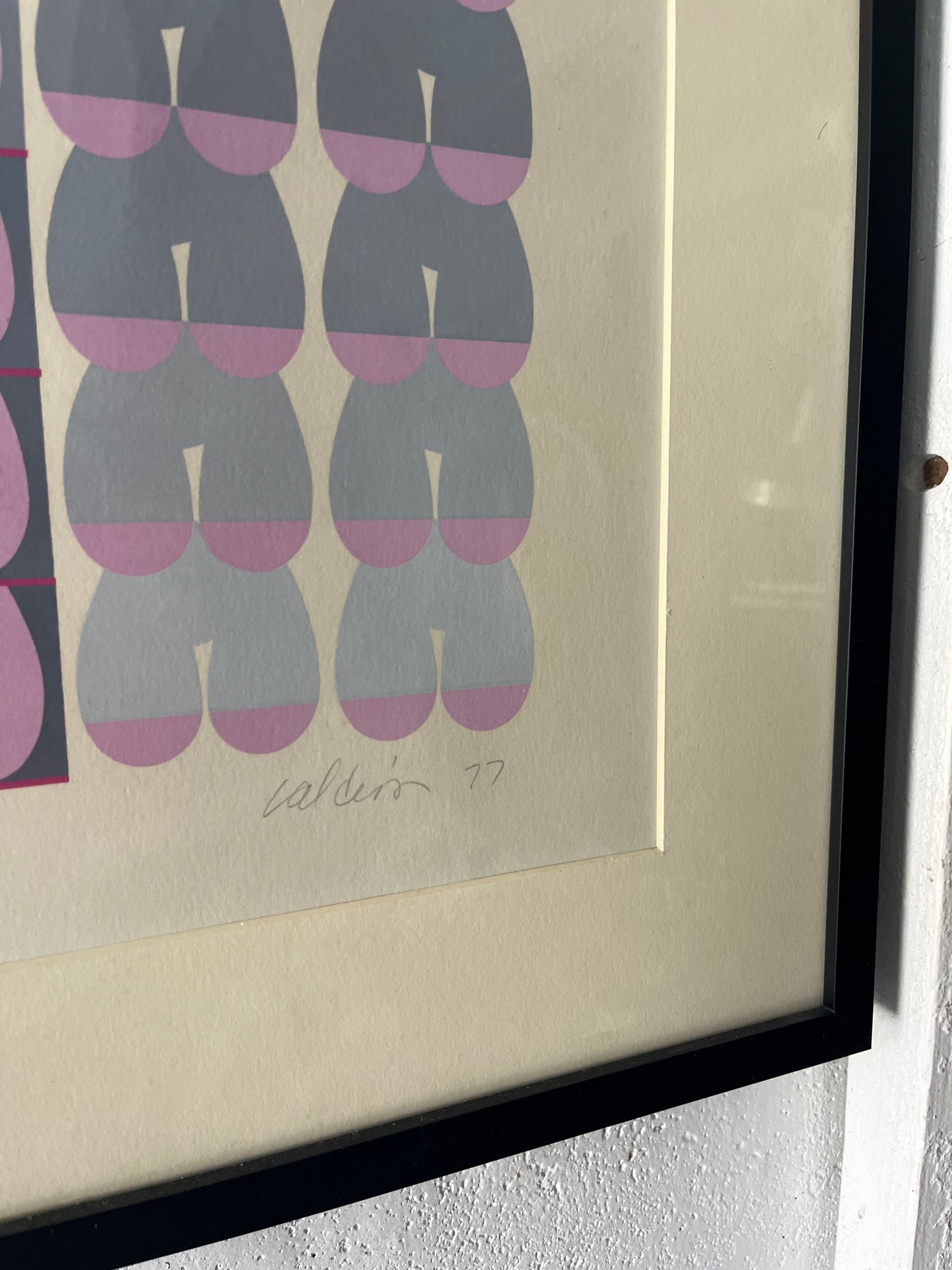 Coqui Calderon Lithograph, 1970s