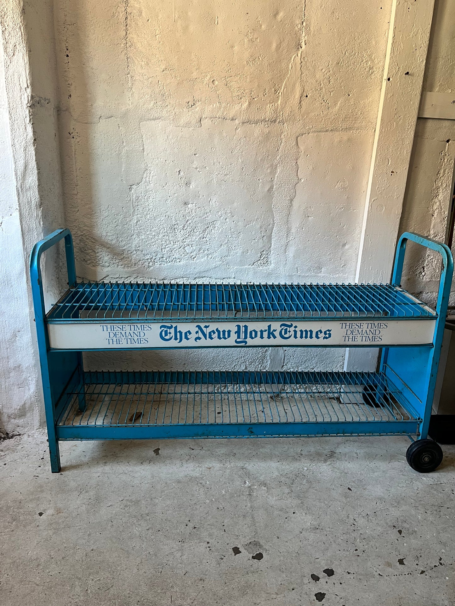 New York Times Bench, 1960s (NYC Delivery Only, No Shipping)