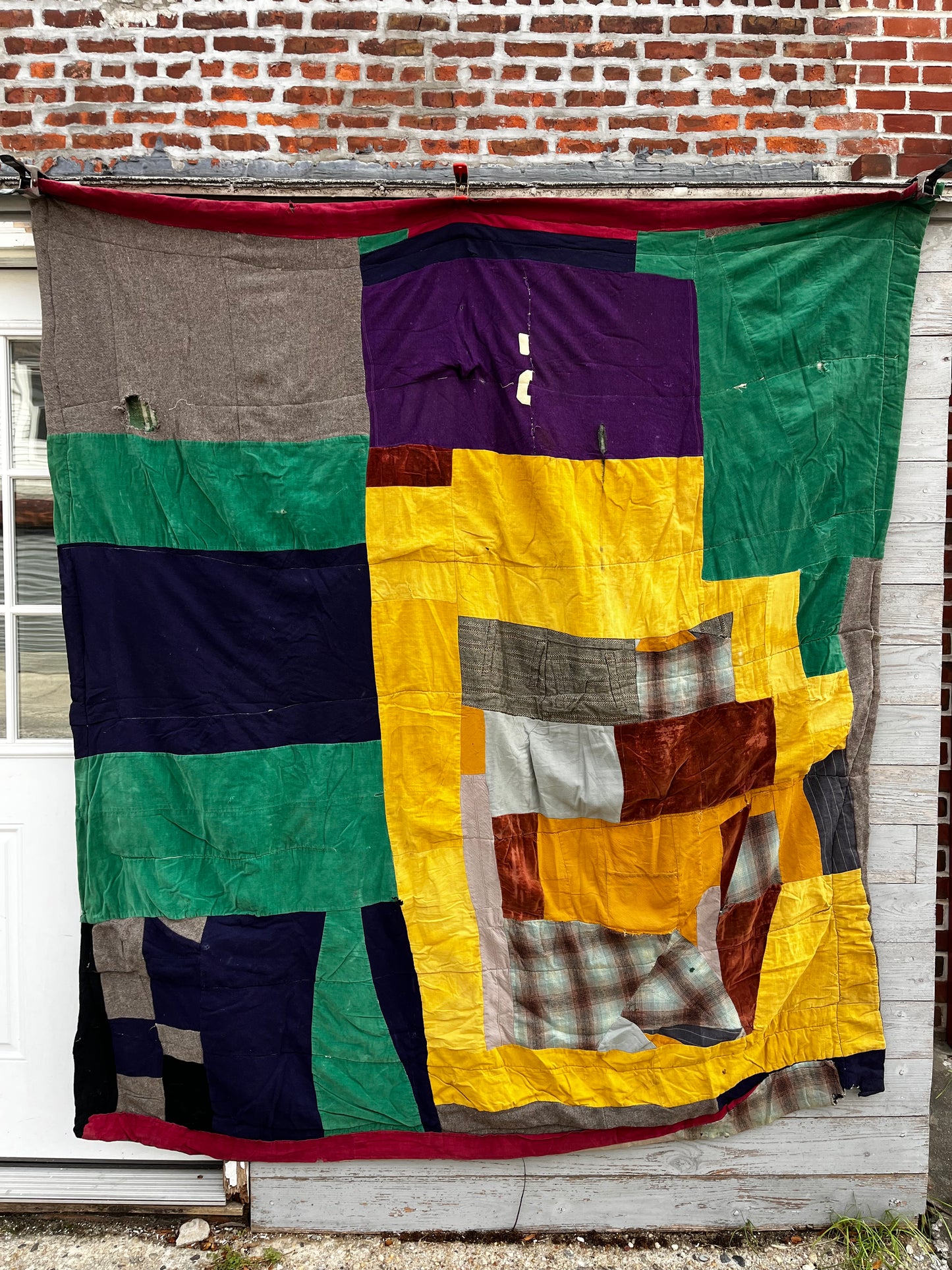 Strip Quilt, 1940/50