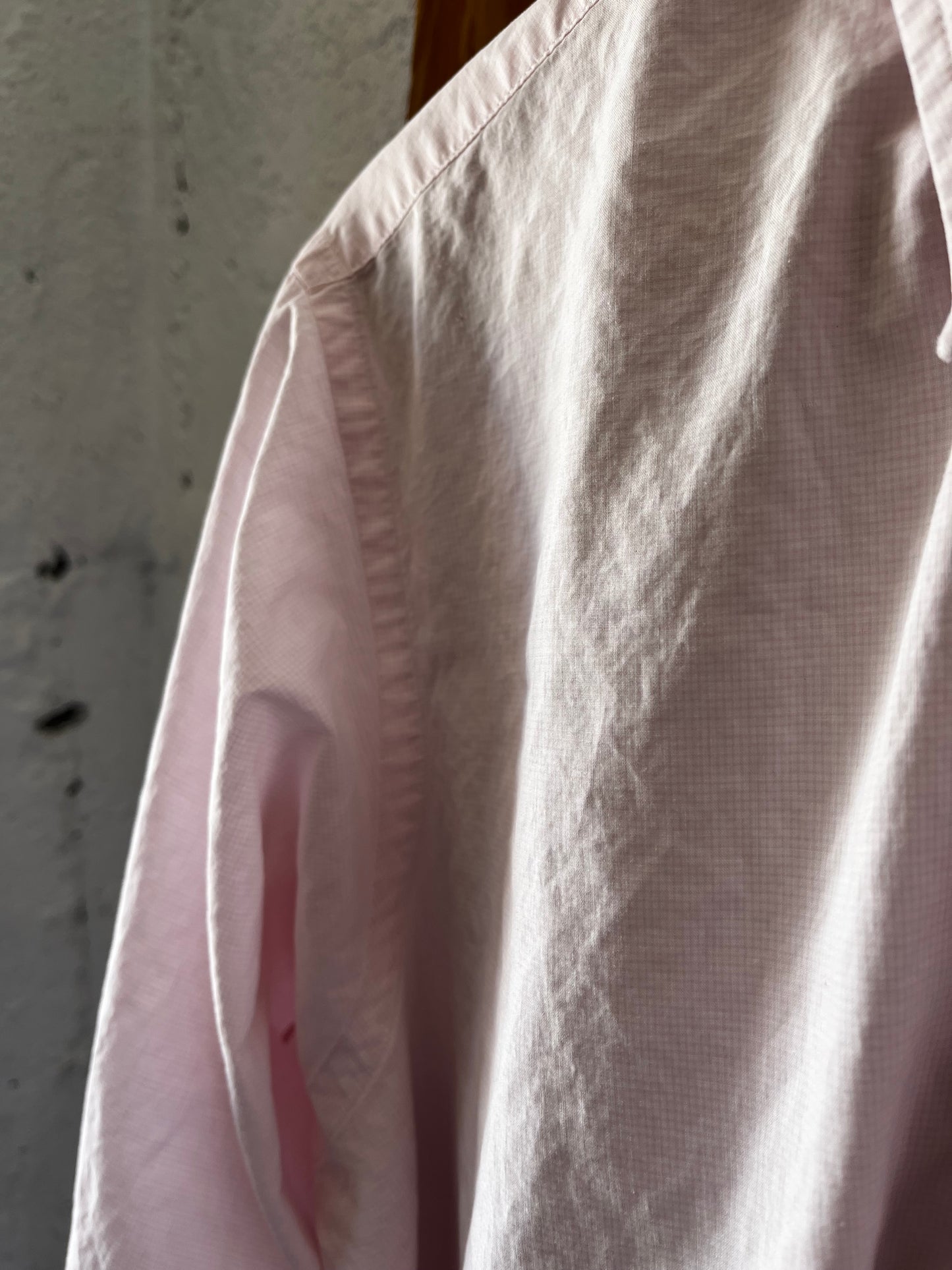 Brooks Brothers Pink Gingham, Sz L, 1980s