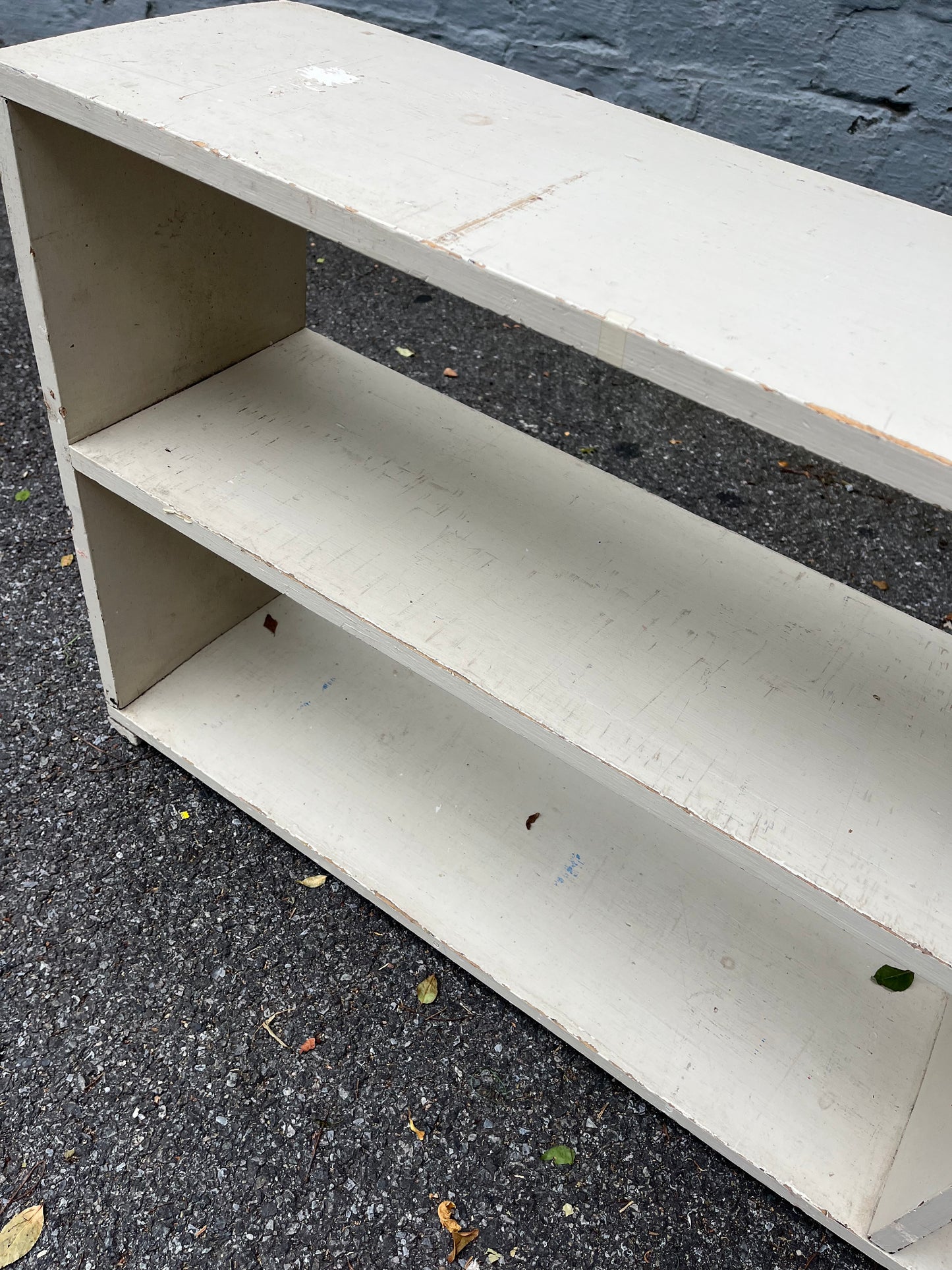 Eggshell Plywood Shelf, 1970s (NYC Only)
