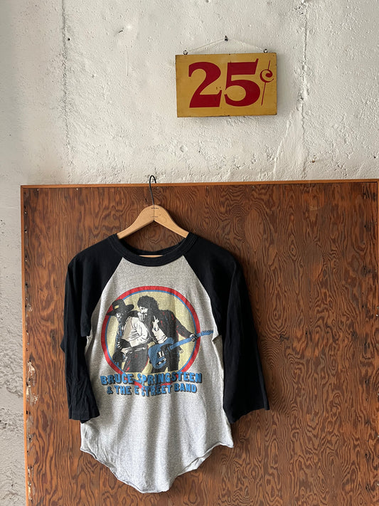Springsteen Tour Baseball Shirt, Size Sm, 1980