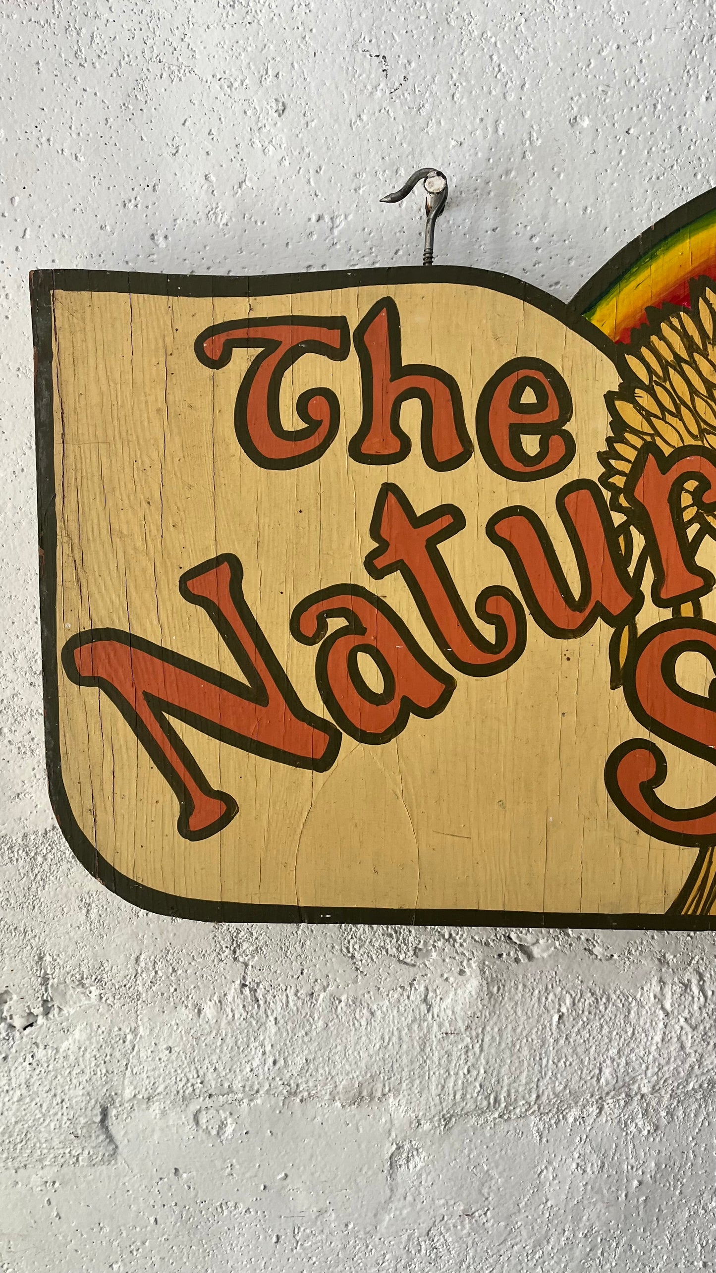 Natural Food Store Sign, 1970/80
