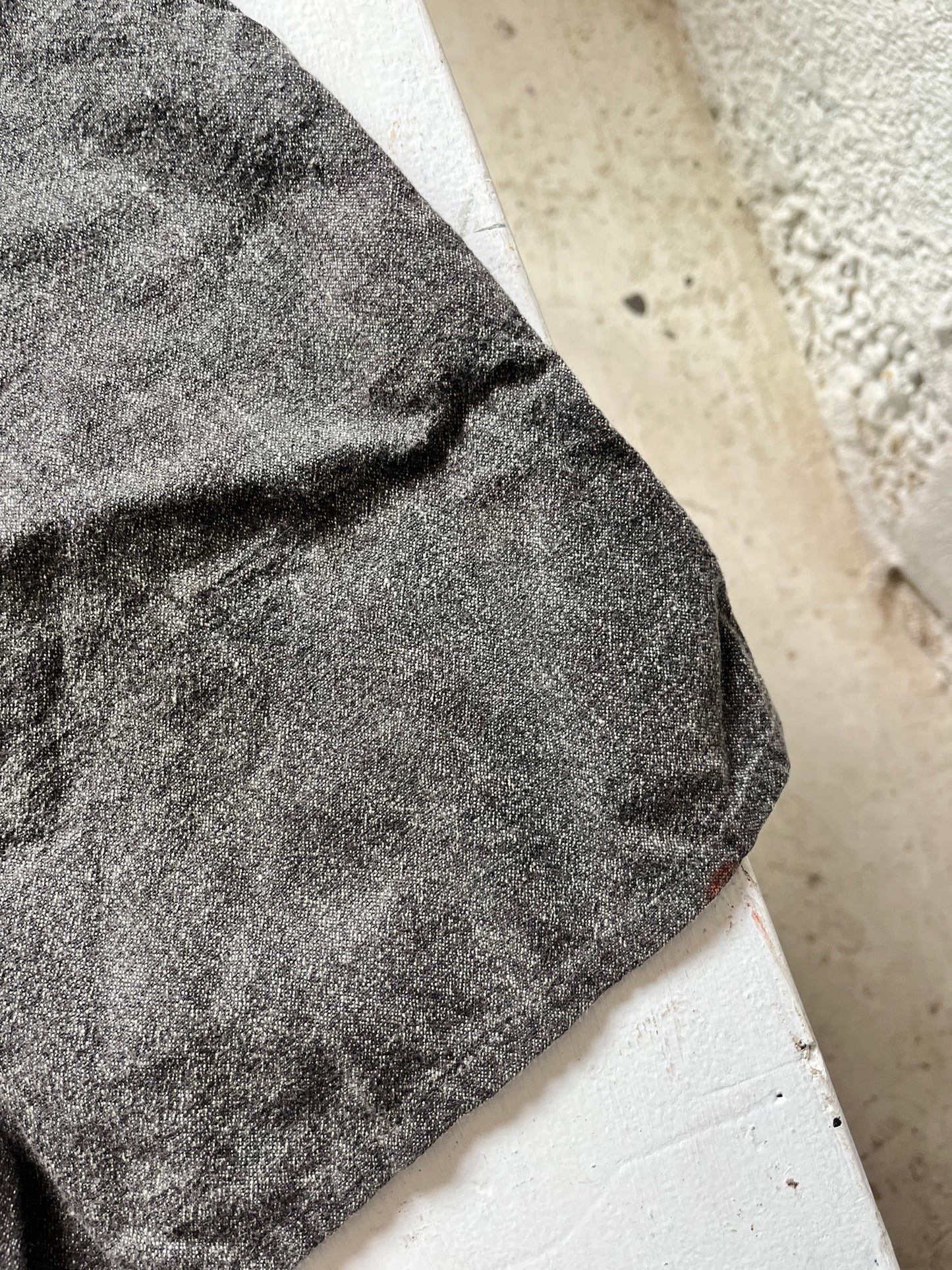 Salt and Pepper Gym Shorts, 23" W , 1930s