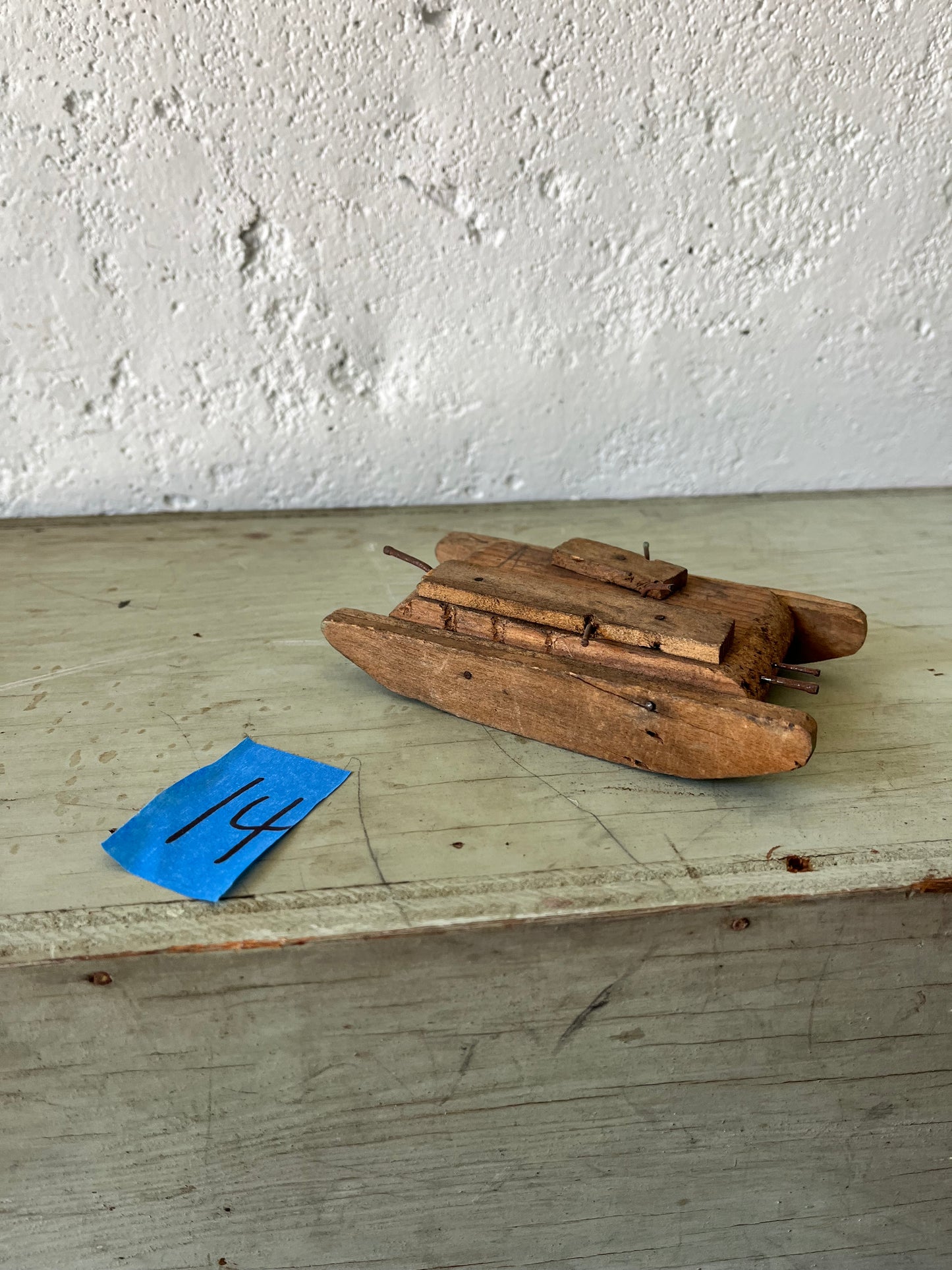 Homemade Tank Toys, 1940s