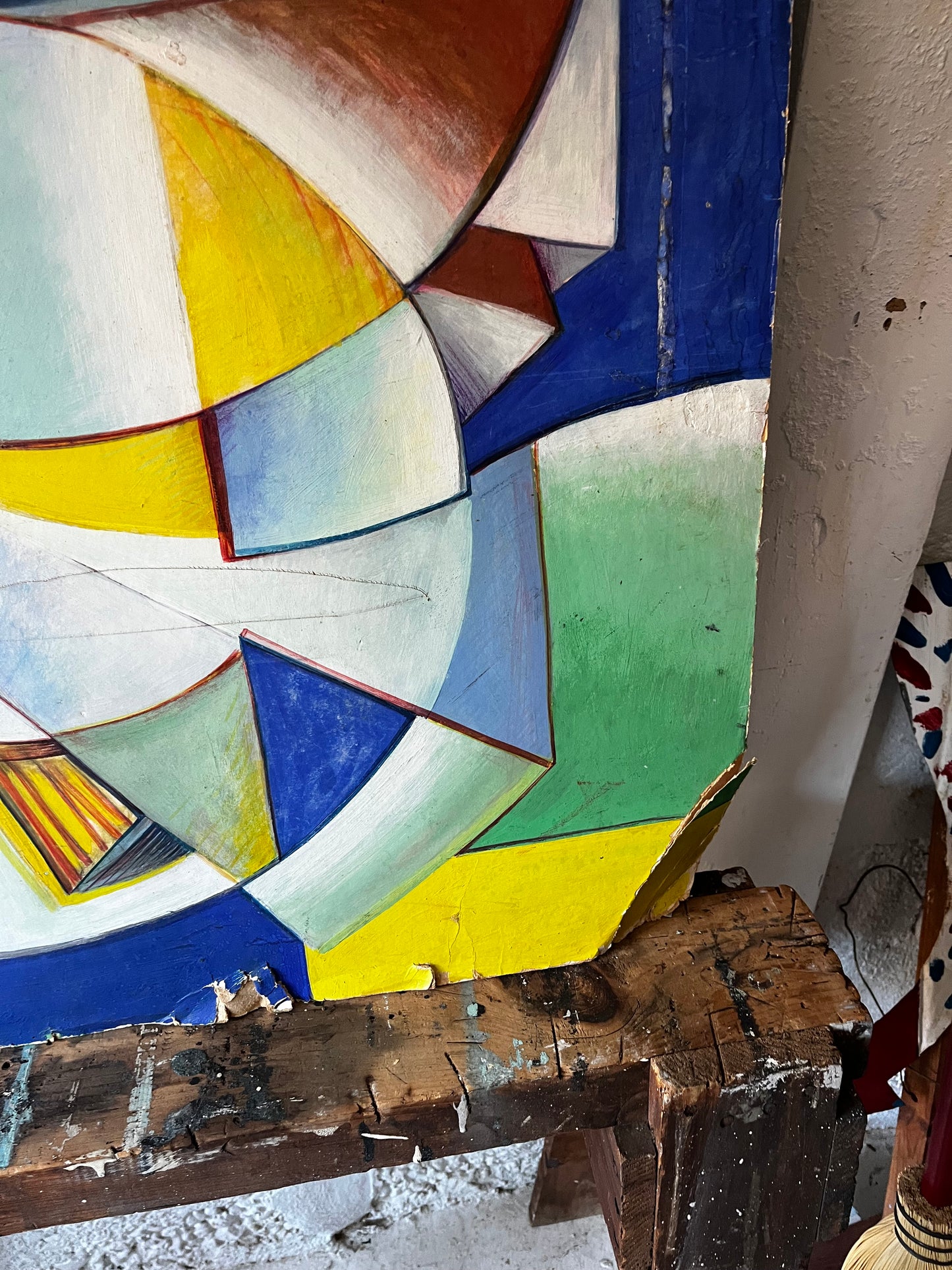 Abstract on Cardboard #2, 1970s (NYC Only)