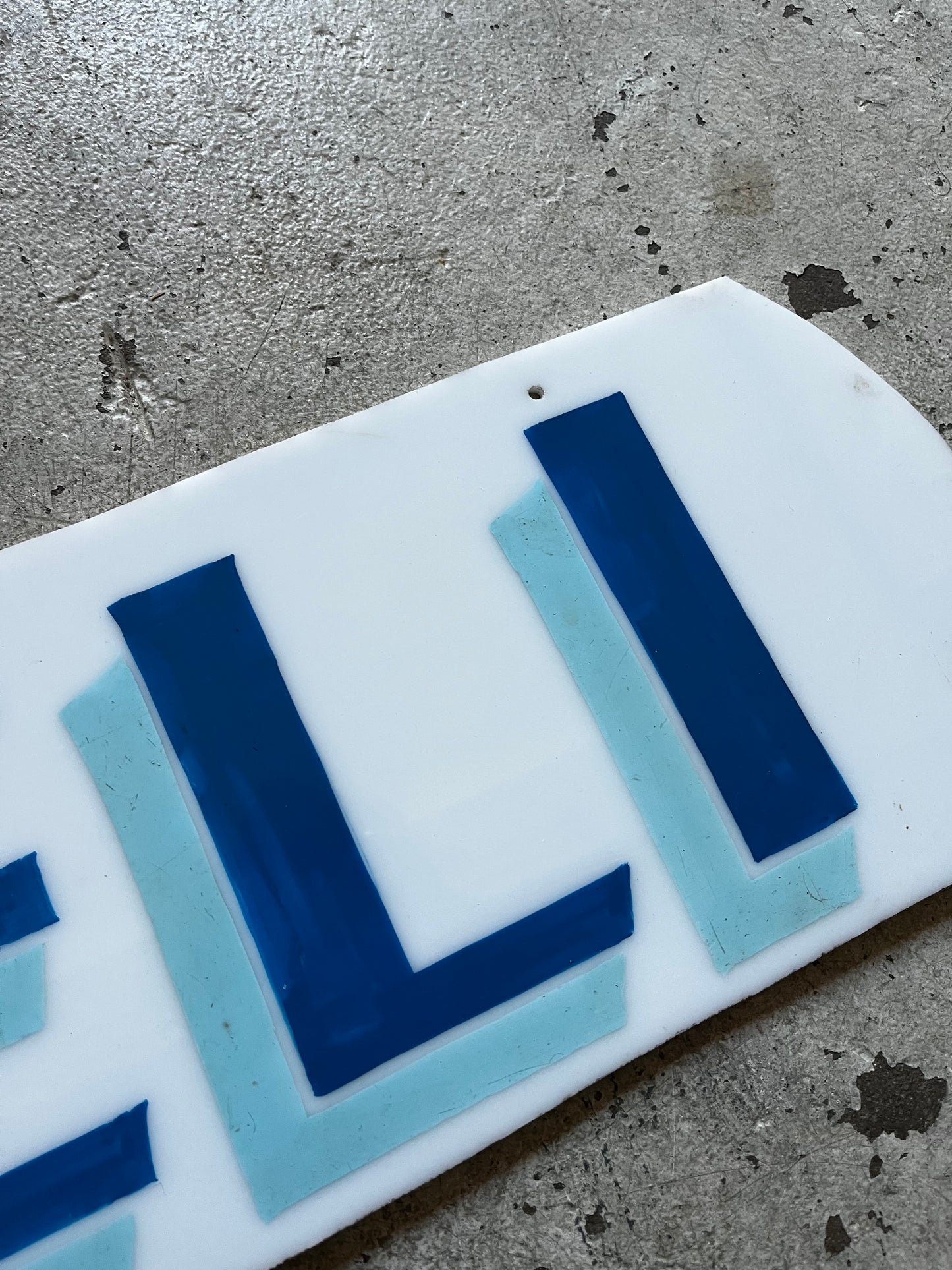 Hand Painted Deli Sign, 1970s