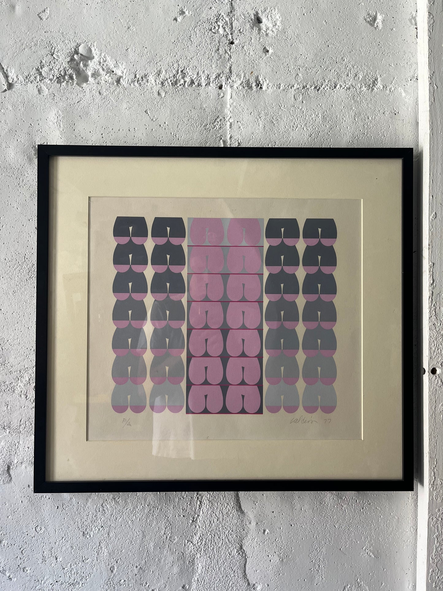 Coqui Calderon Lithograph, 1970s