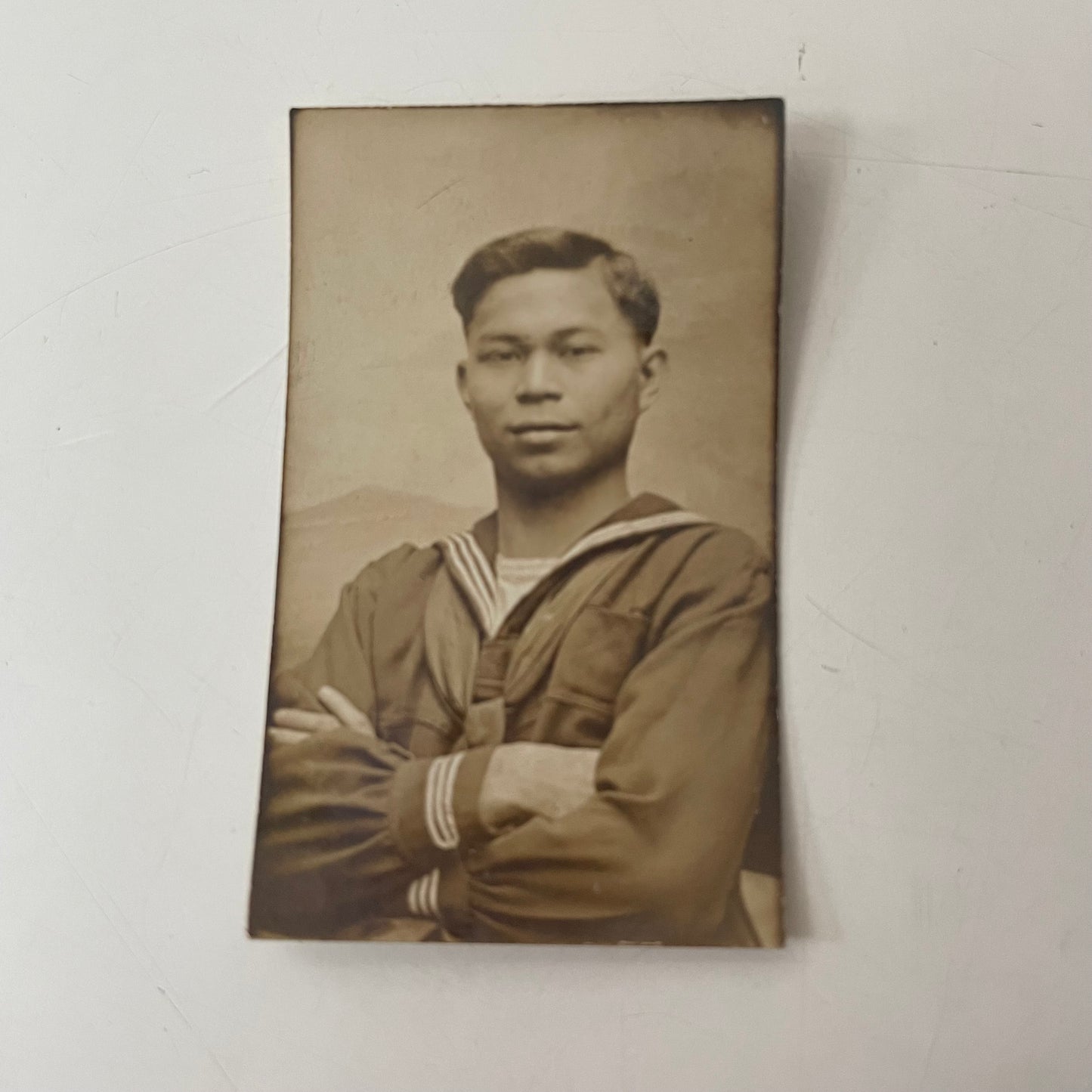 Asian-American WW1 Sailor, Photomatic, 1918