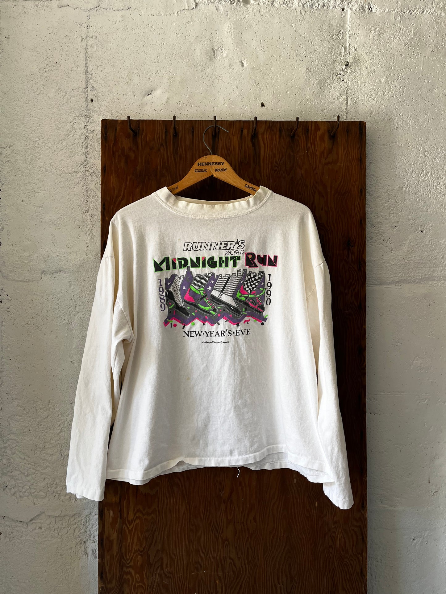 NY Road Runners Midnight Run, Sz L, 1989