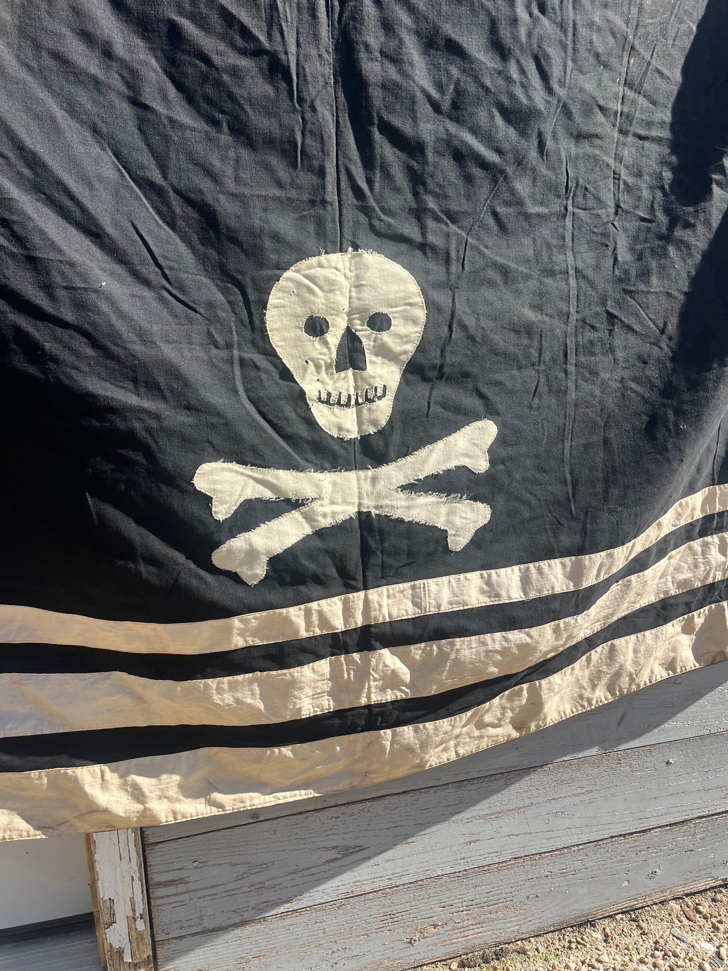 Skull and Crossbones Banner, 1880-1900