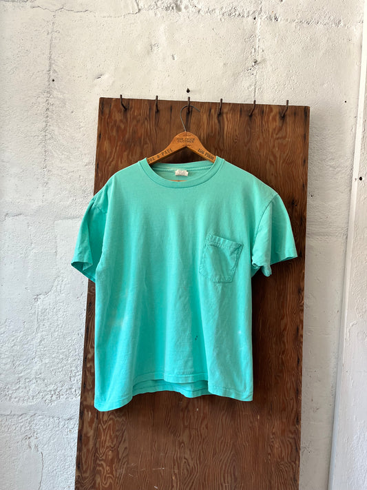 Teal Blank, Sz L, 1980s