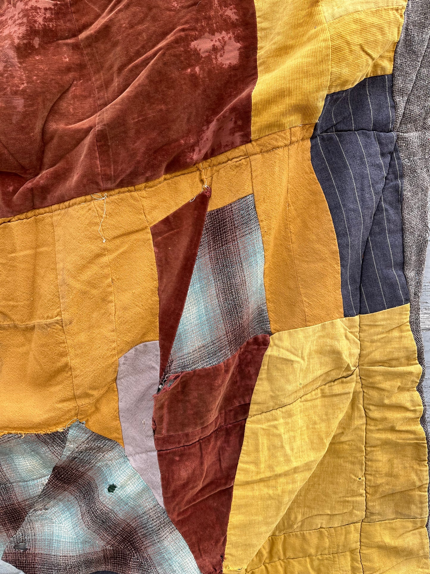 Strip Quilt, 1940/50