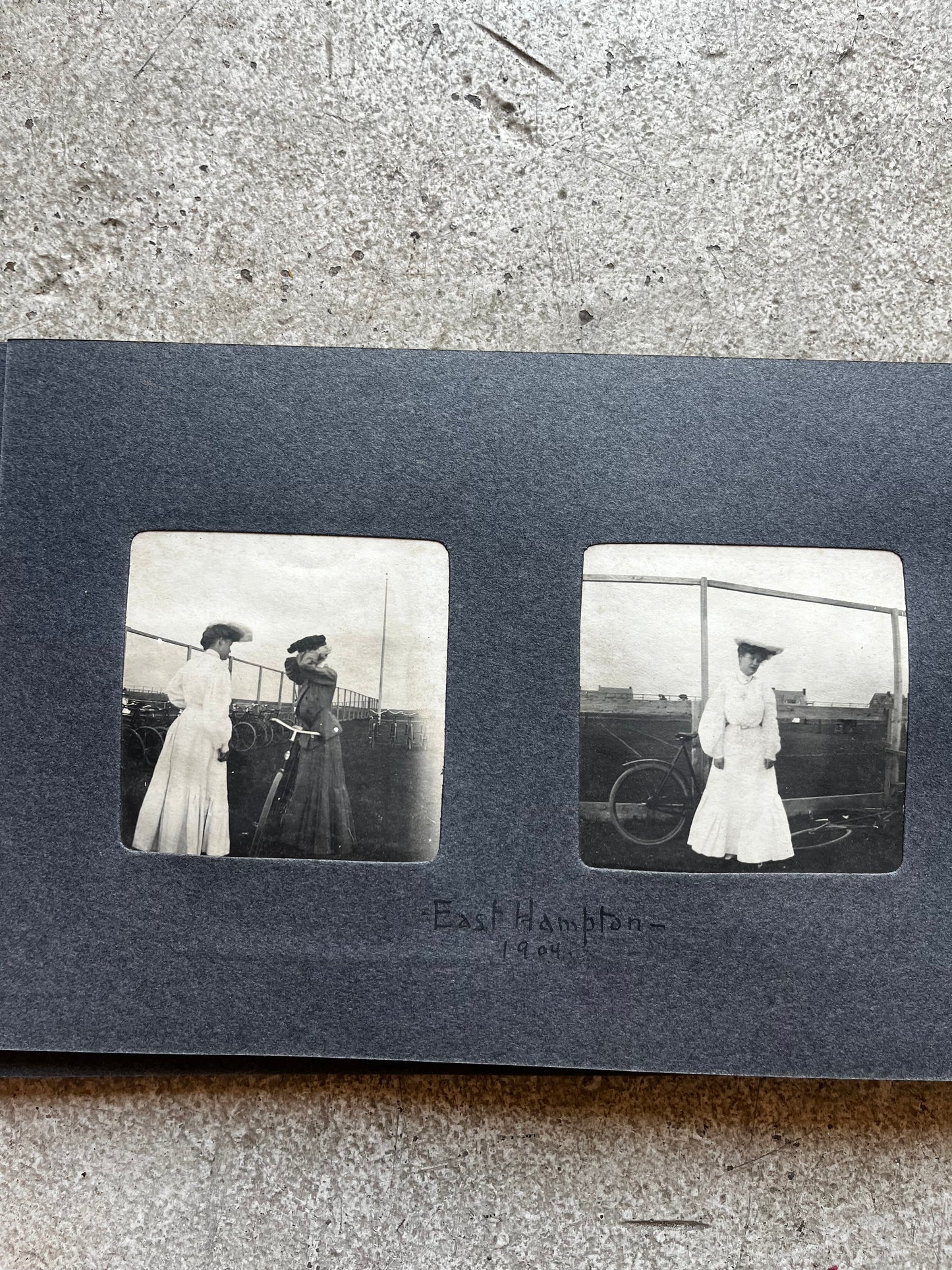 East Hampton Album, 1904 [Yachting, Swimming, Beach-Going, Cats, Polo, Bicycles]