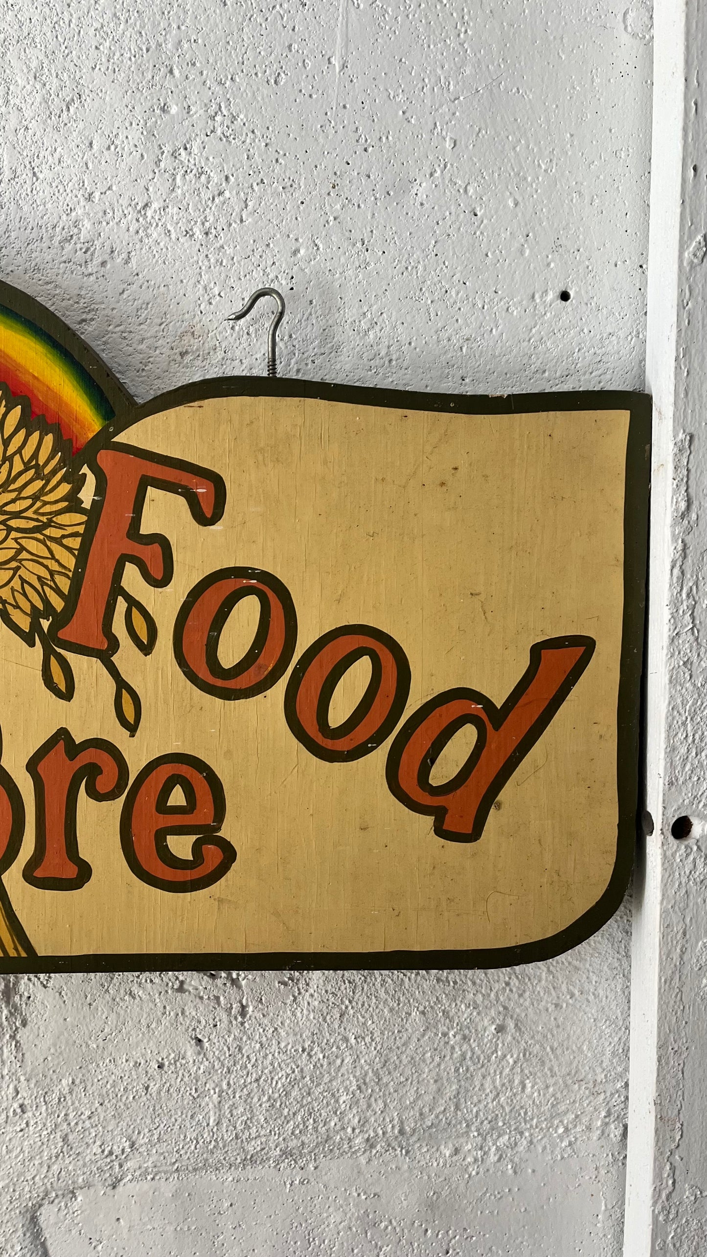 Natural Food Store Sign, 1970/80