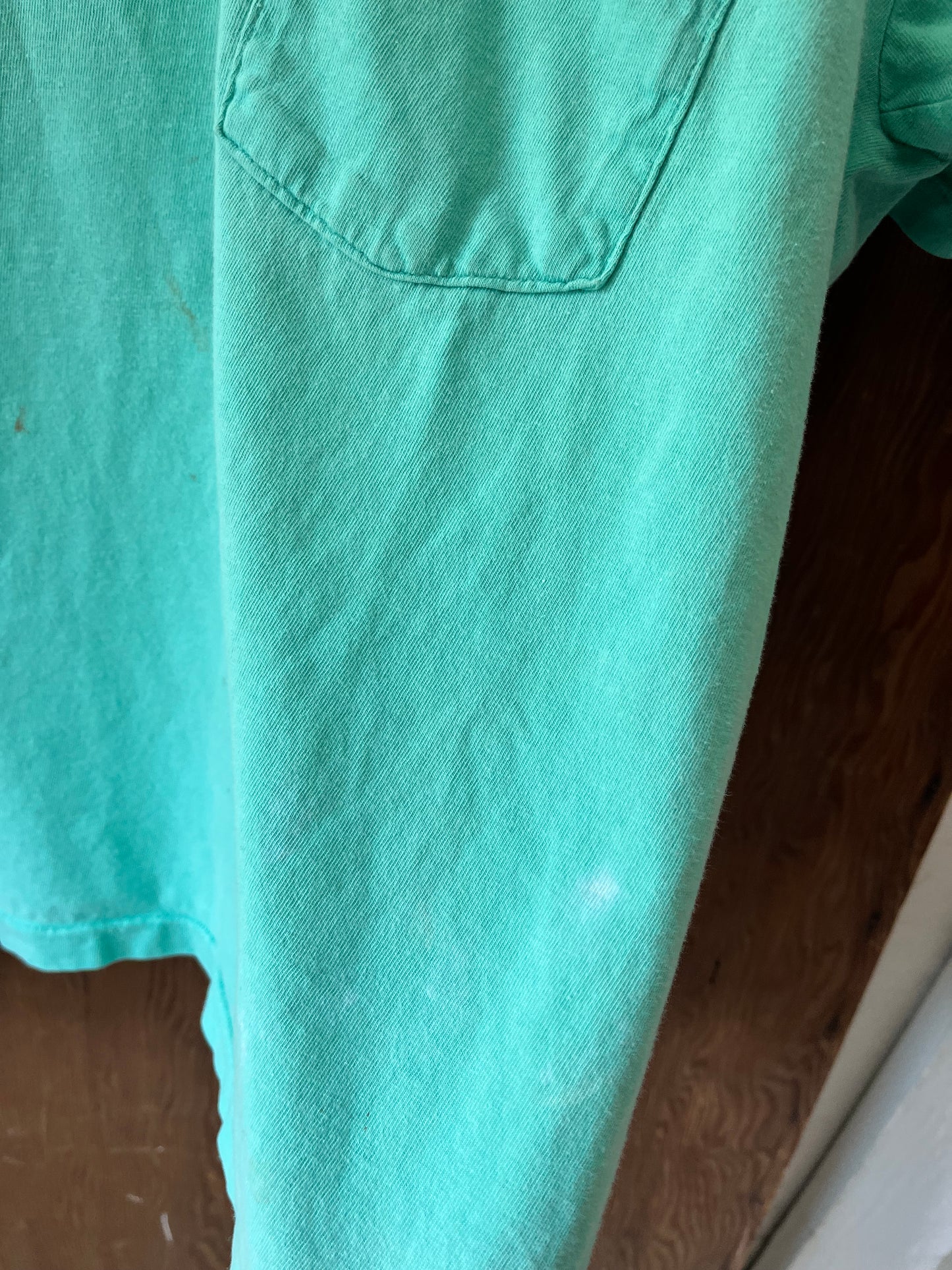 Teal Blank, Sz L, 1980s