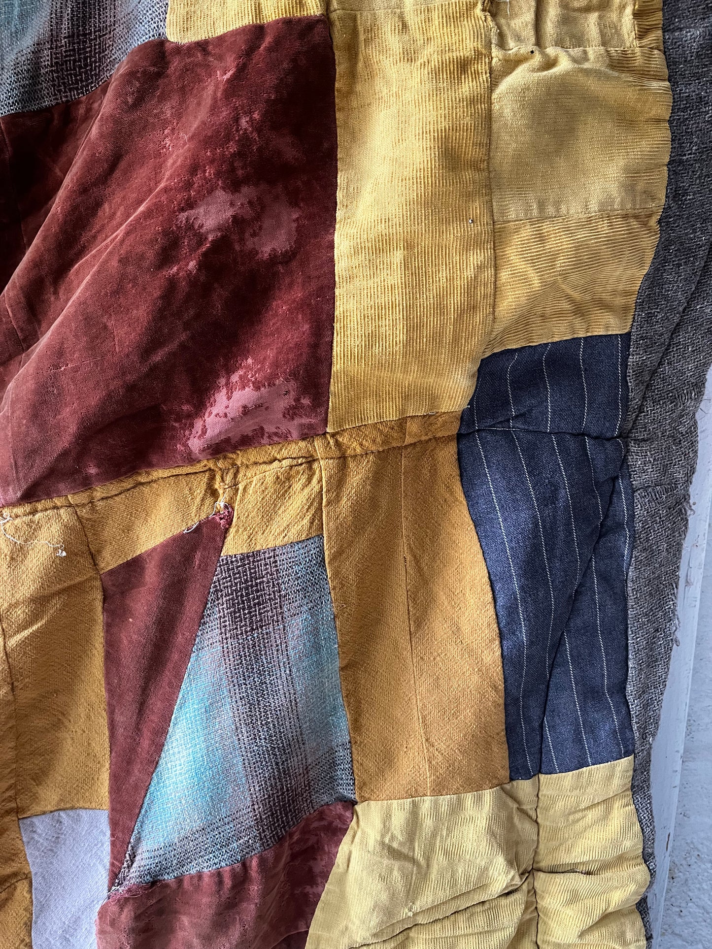 Strip Quilt, 1940/50