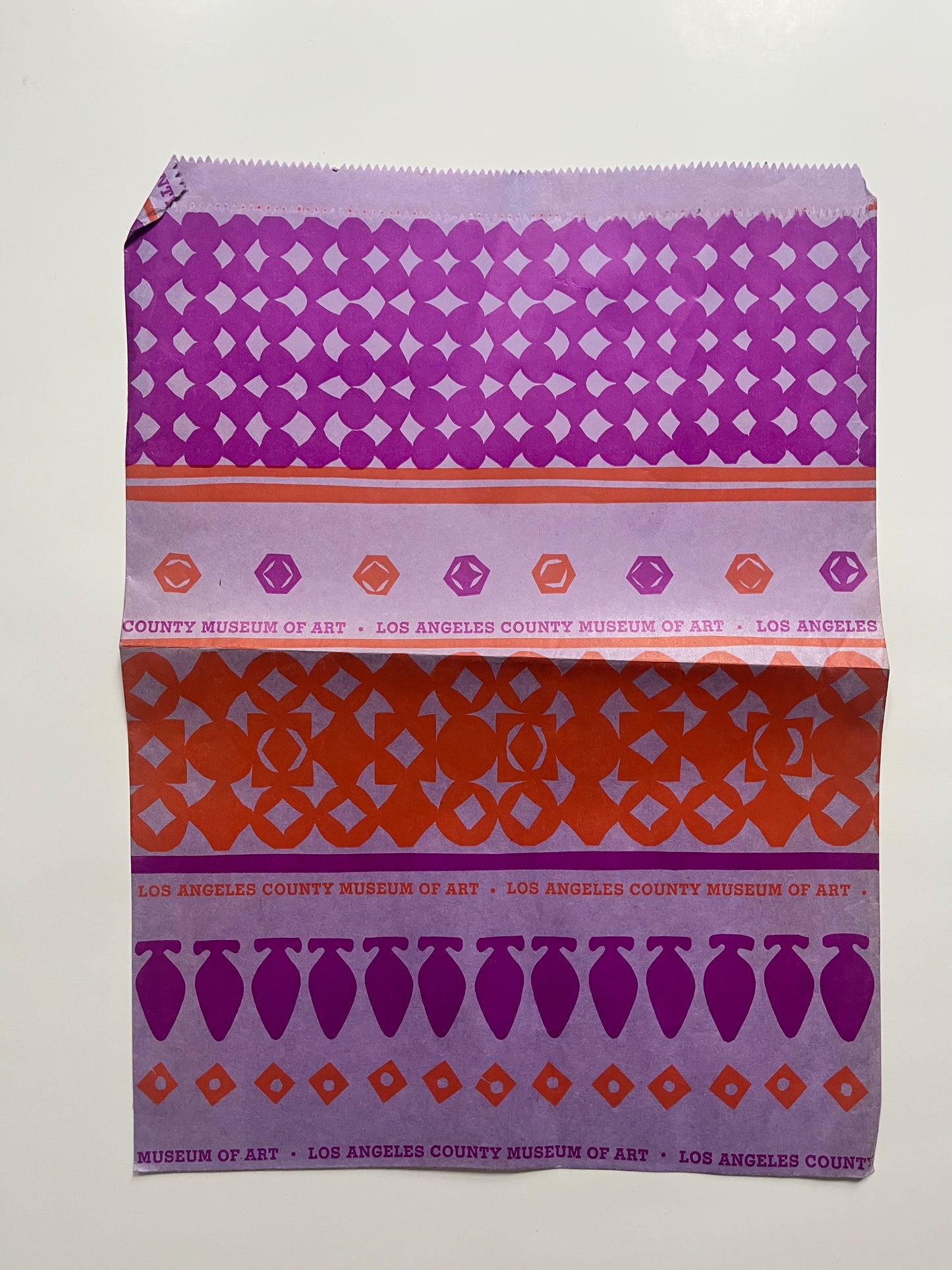 LACMA Gift Bag by Deborah Sussman, 1965
