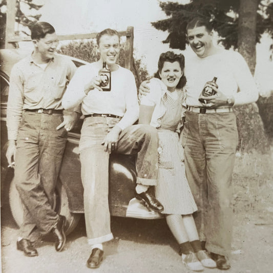 Depression Party, Snapshot, 1930s