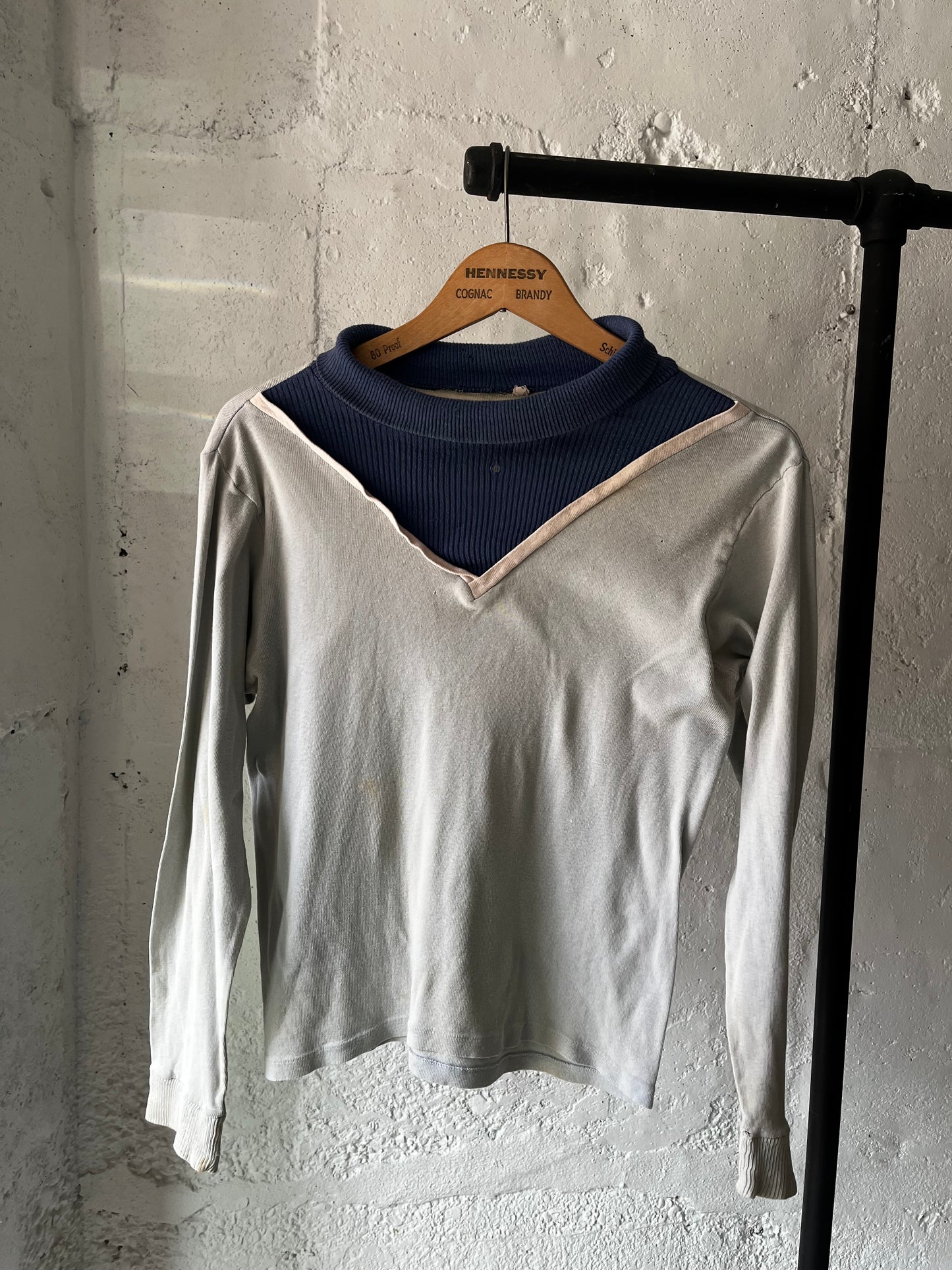 Cotton Pullover #1, Sz Sm/M, 1960s