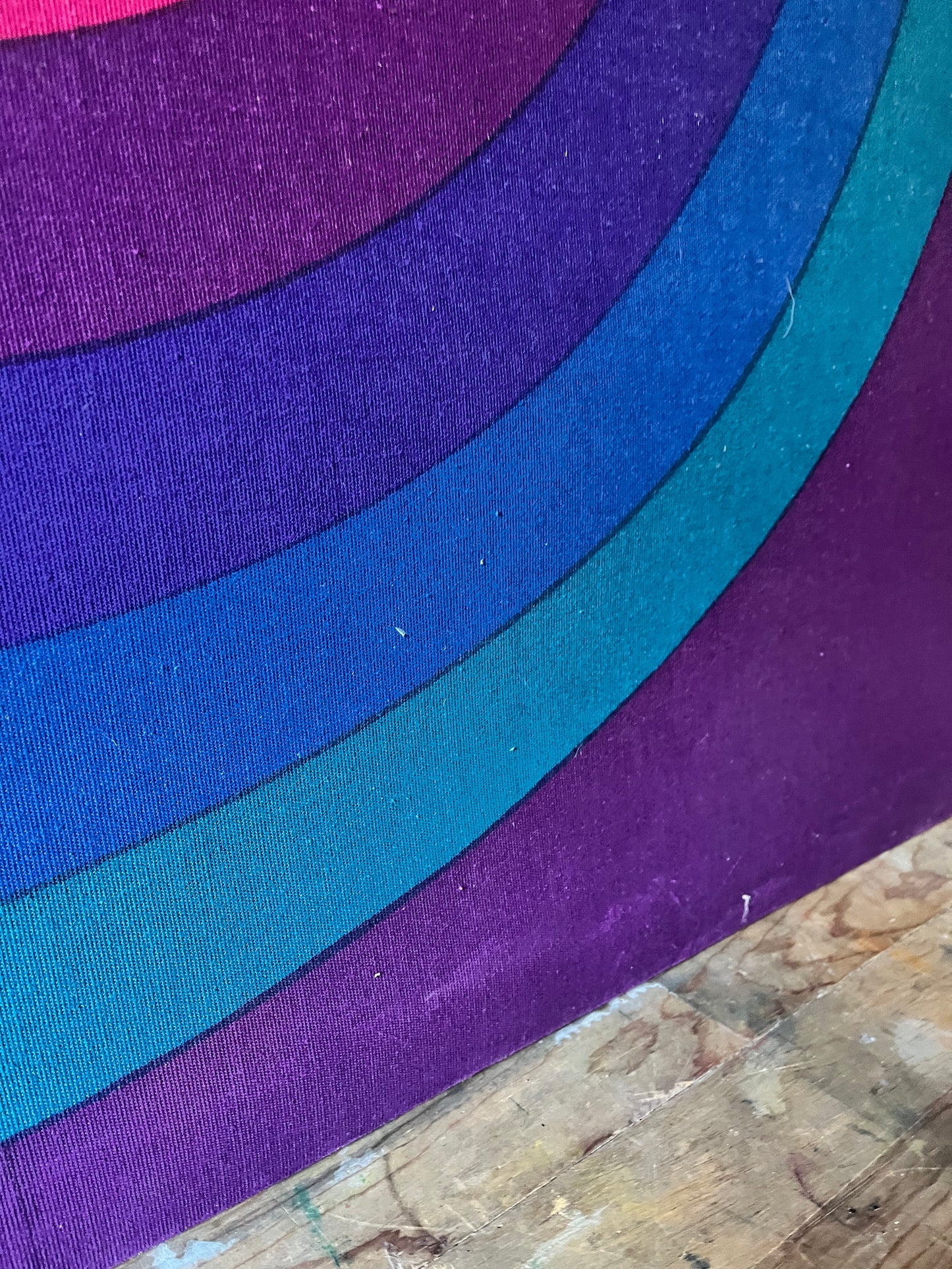 Printed Fabric by Verner Panton for Mira-X, 1970s (NYC Delivery Only)