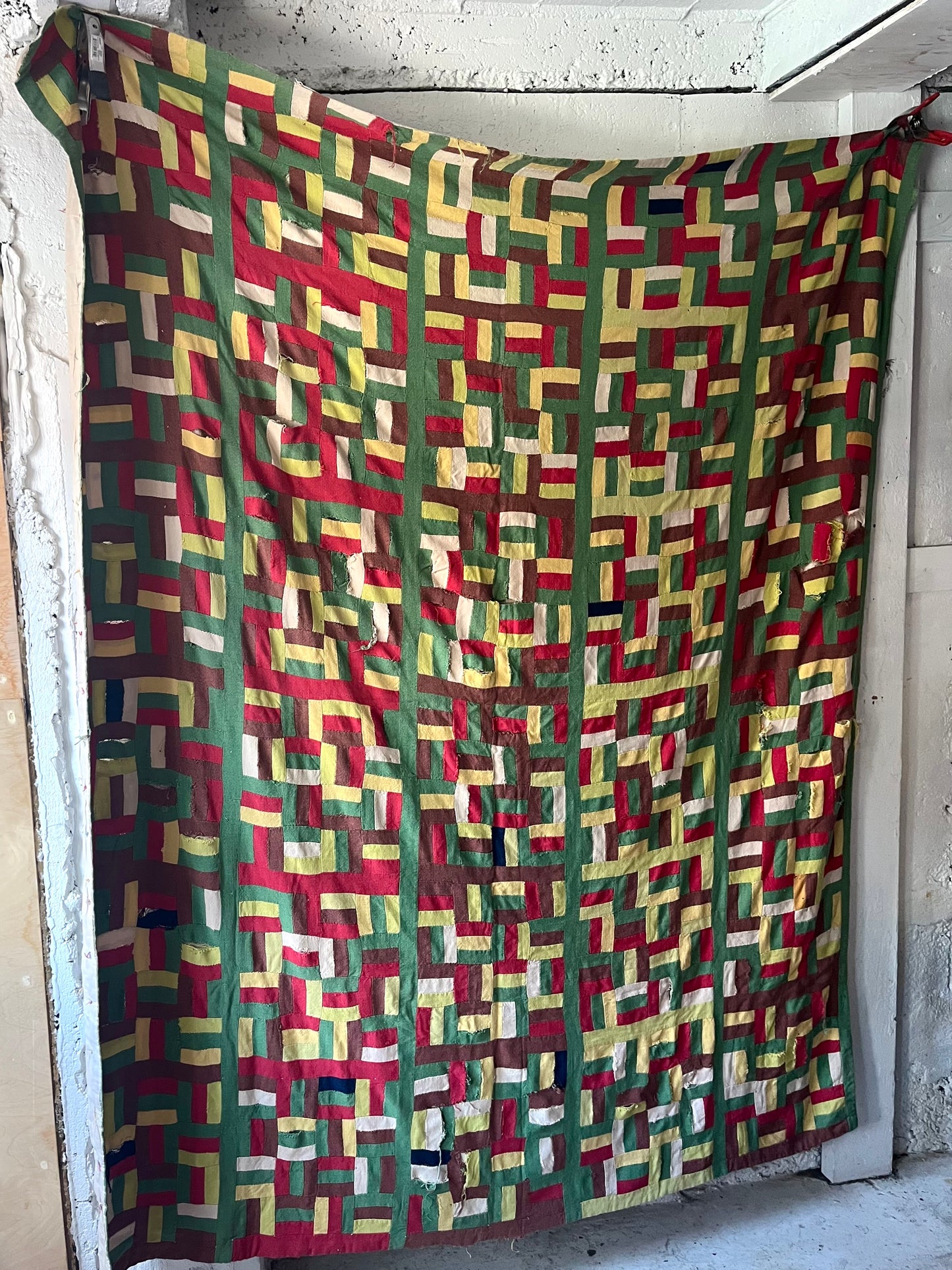 Free Form Quilt, 1940s