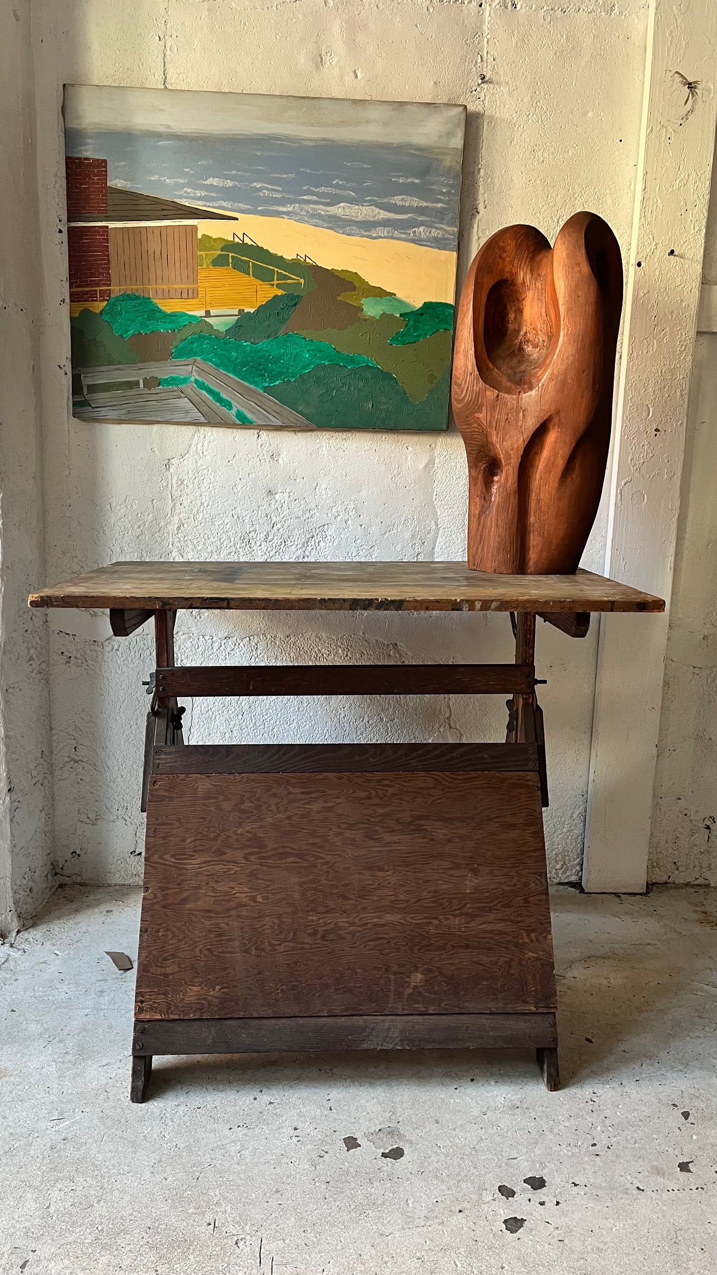 Vintage Drafting Table, 1950s (NYC Delivery Only)