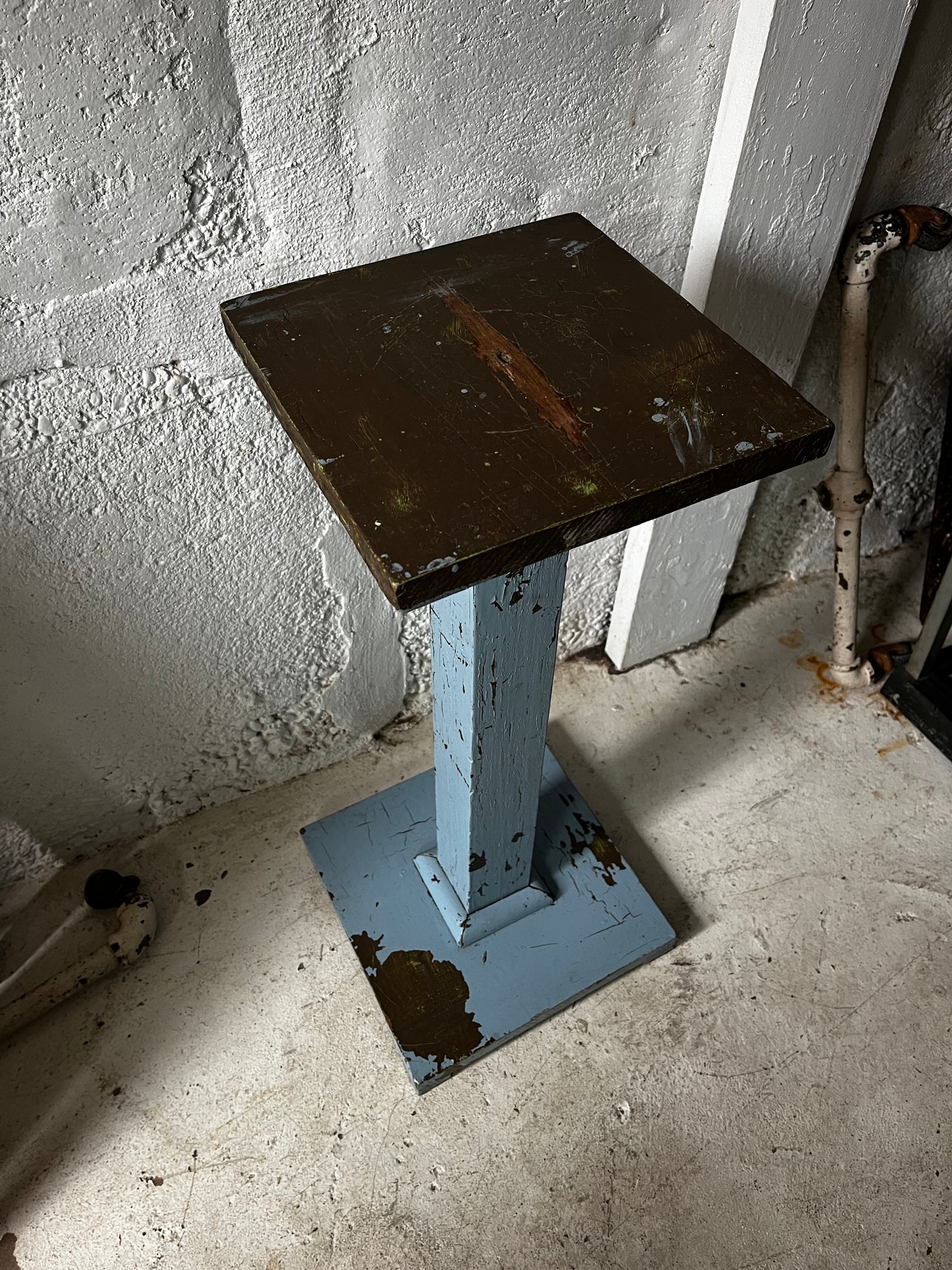 Side Table in Sky Blue, 1950s